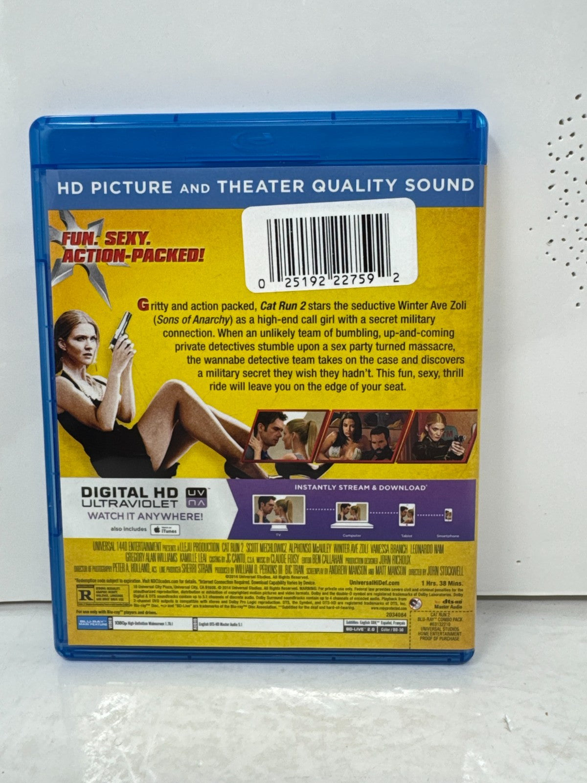 Cat Run 2 Blu-ray Action Comedy Sequel