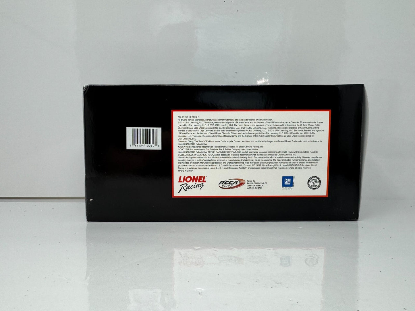 Lionel NASCAR #5 Kasey Kahne Aquafina 2015 SS 1:24 Diecast