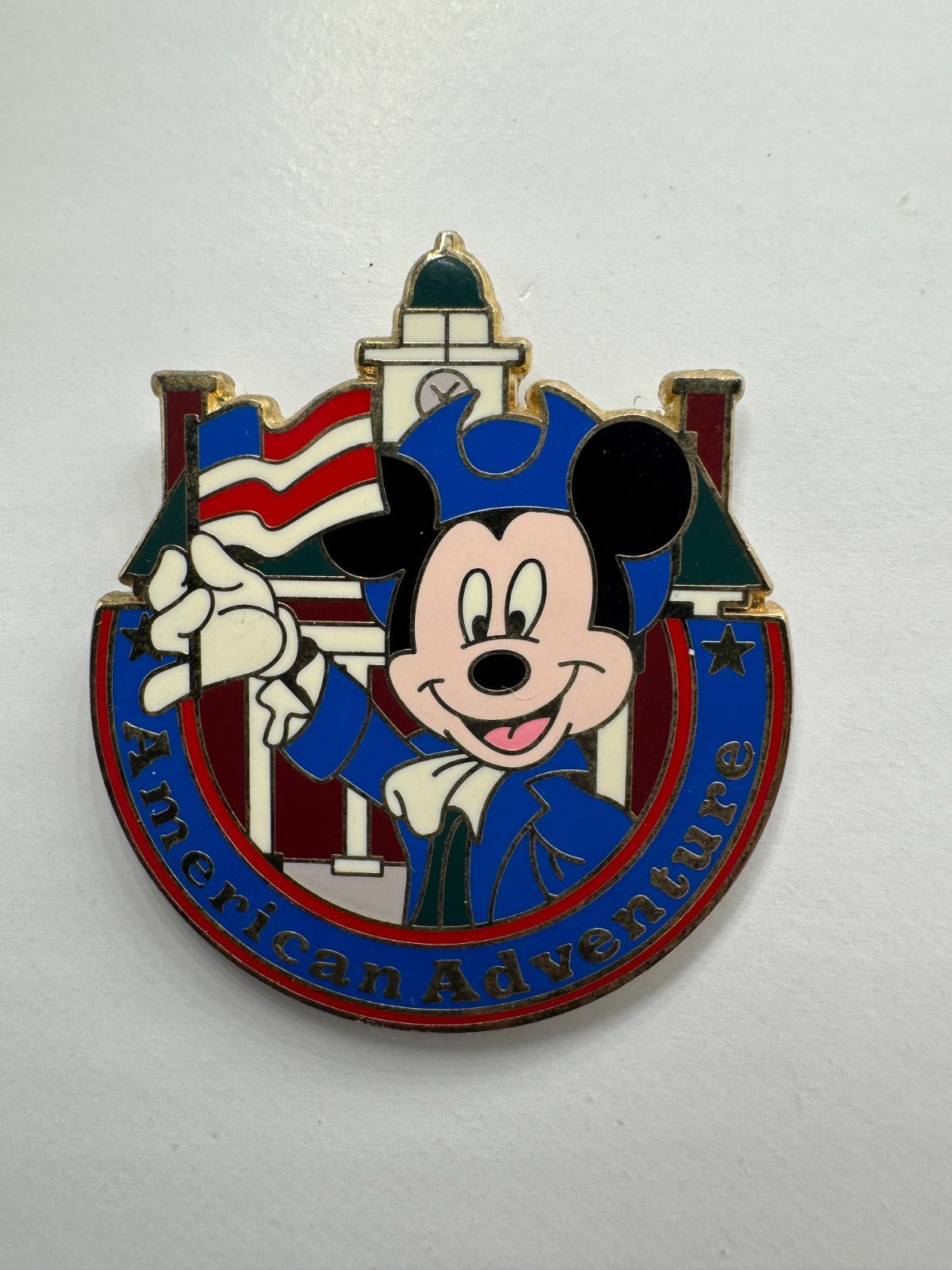 ABD Disney Colonial Mickey Mouse American Adventure Trading Pin DC2S1