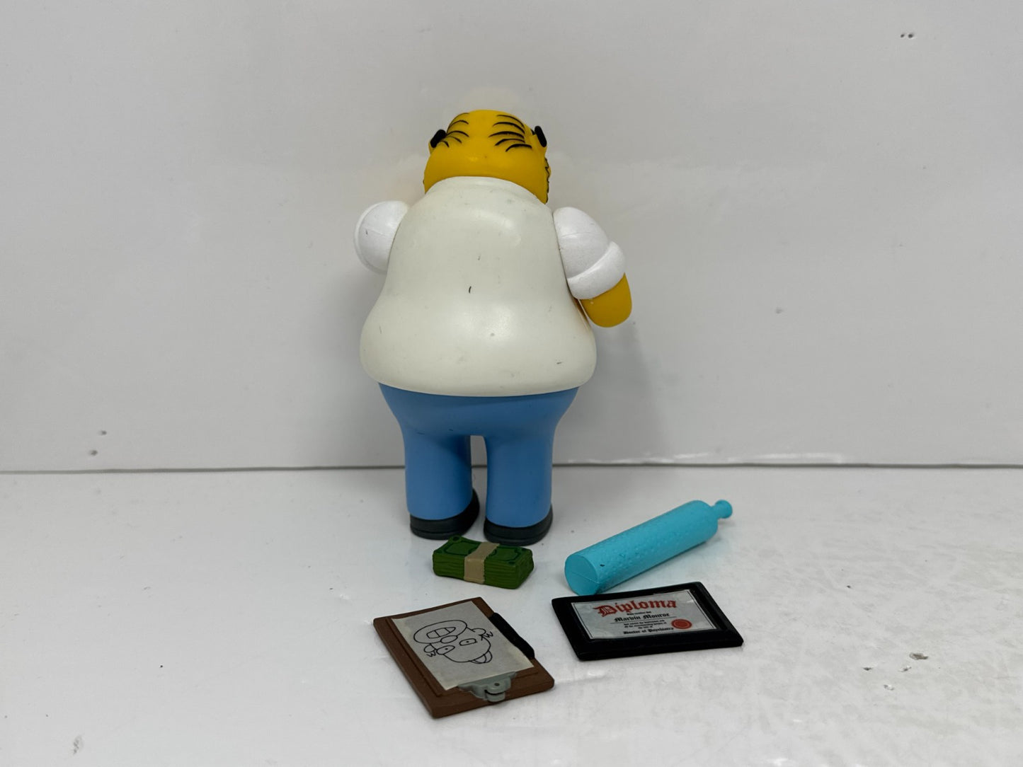 Simpsons World of Springfield Hospital Doctor Set Playmates Diorama