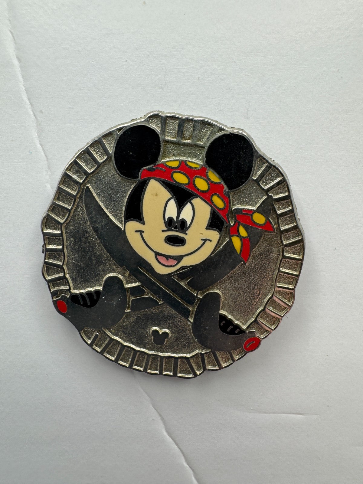 WDW Disney Mickey Mouse Pirate Coins Hidden Mickey Trading Pin DC2S1