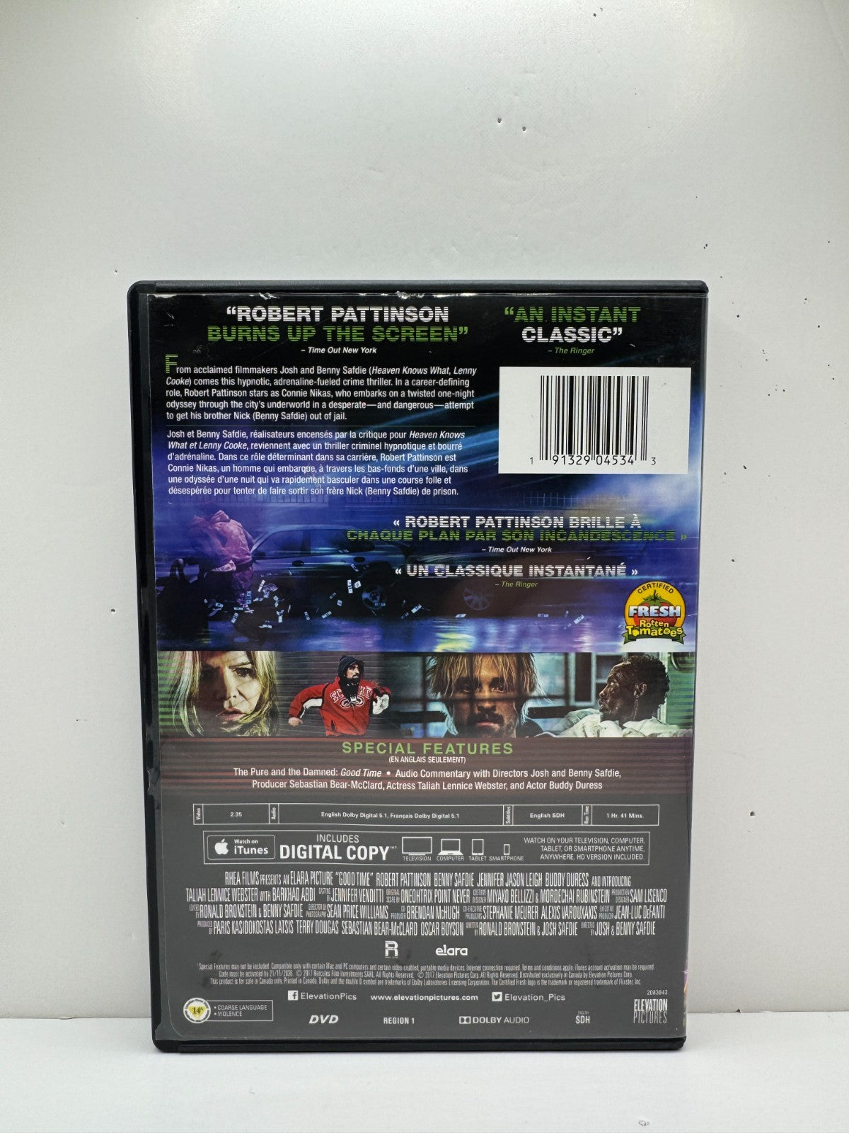 Good Time (DVD) Robert Pattinson Crime