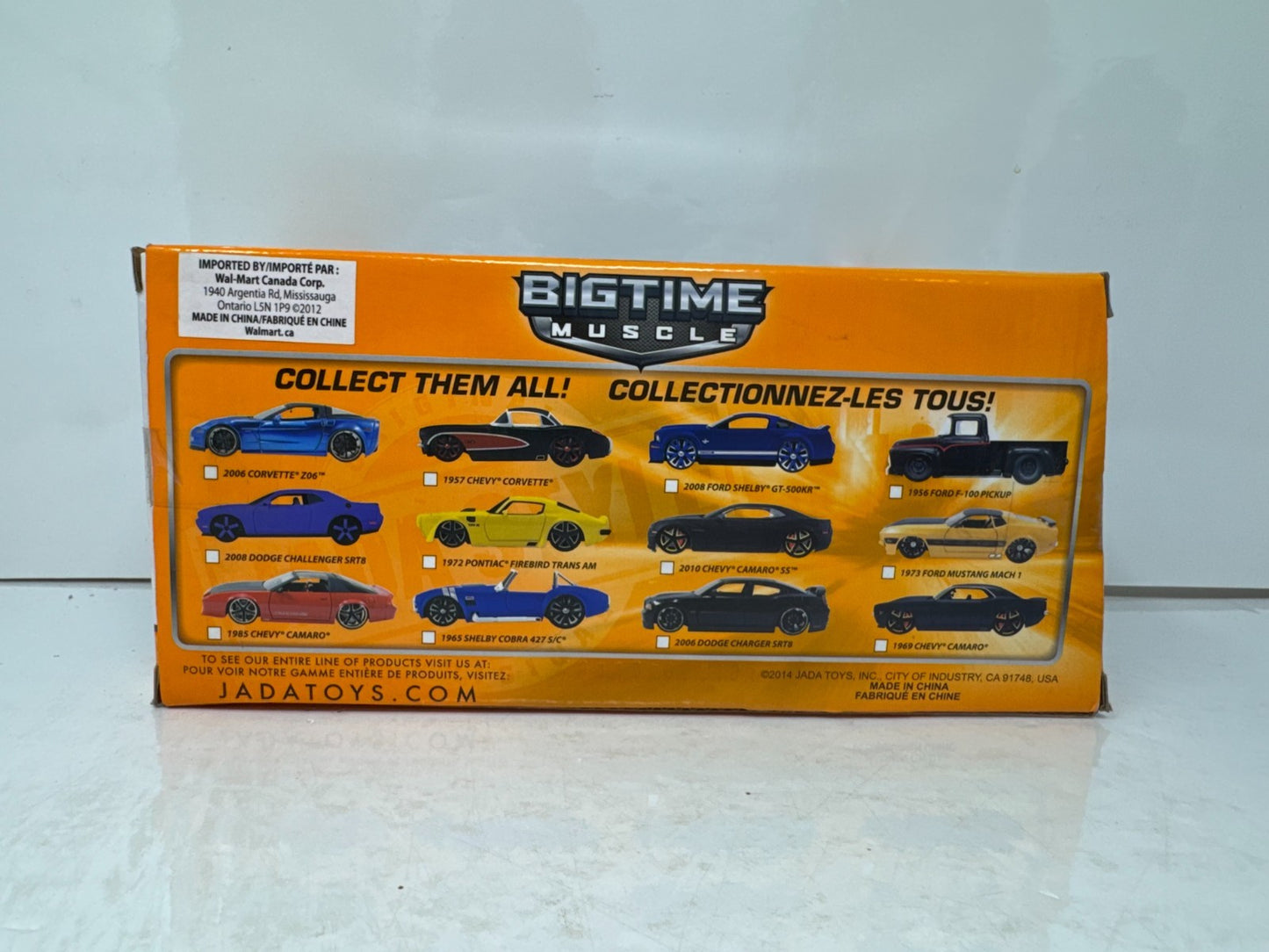 Jada Bigtime Muscle 2006 Chevrolet Corvette Z06 1:24 Diecast