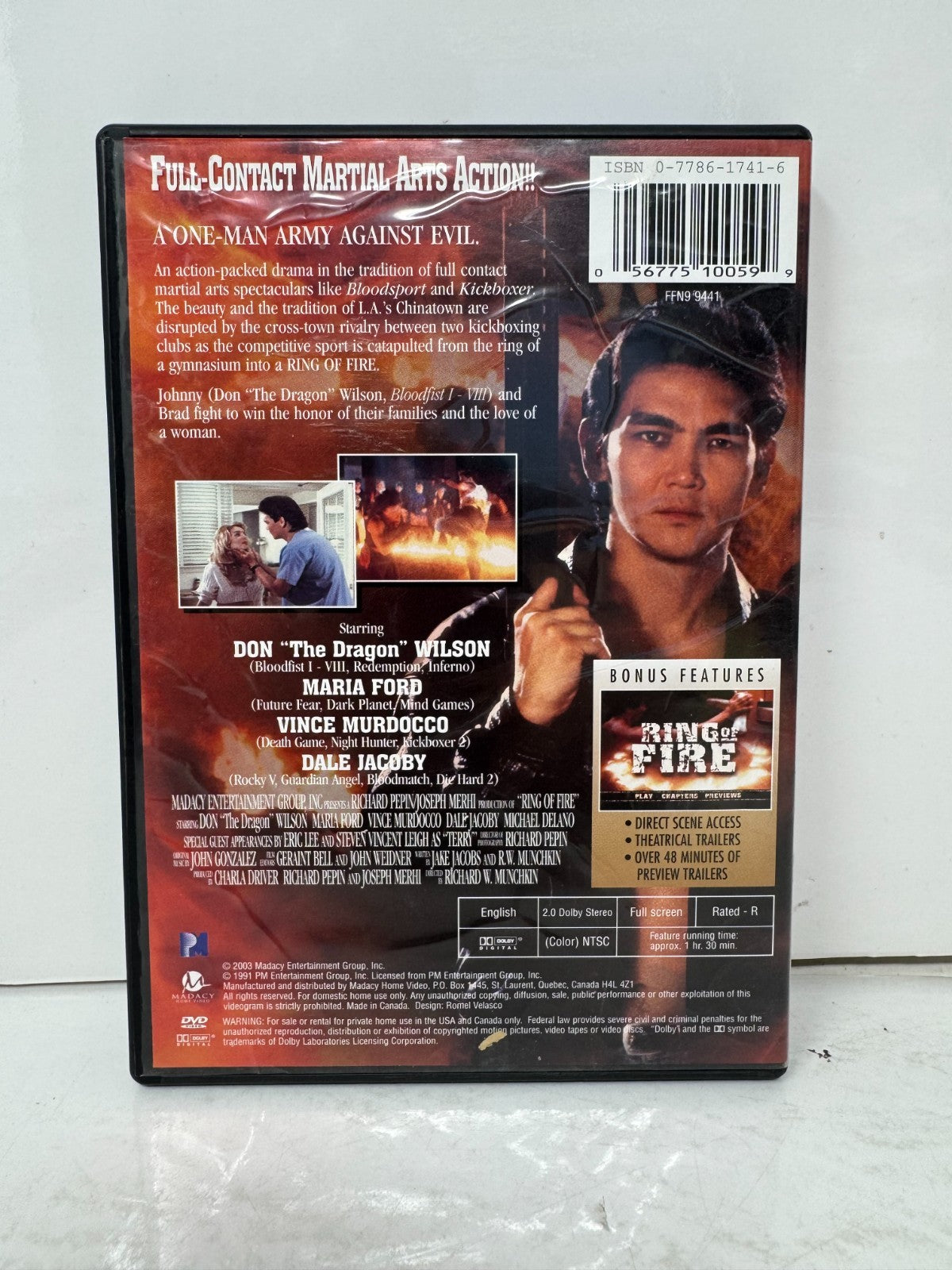 Ring of Fire (DVD) Documentary Good Condition!!!