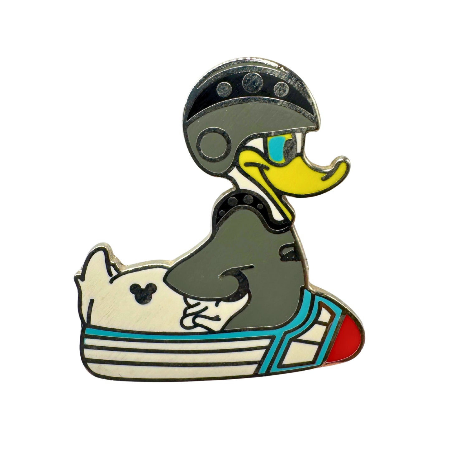 WDW Disney Space Mountain Donald Duck Hidden Mickey Trading Pin DC2S10