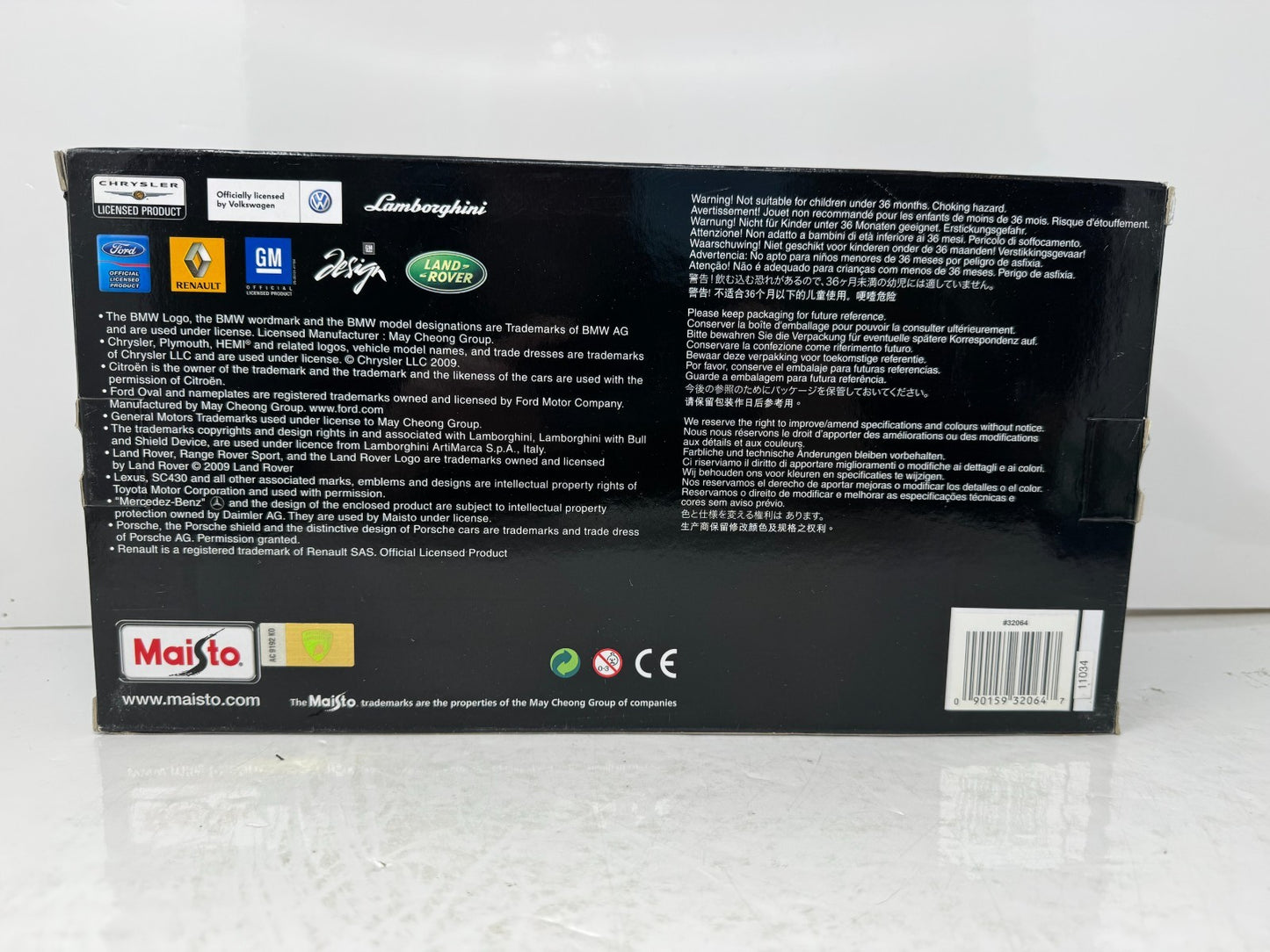 Maisto All Stars Lamborghini Murciélago Roadster 1:18 Diecast