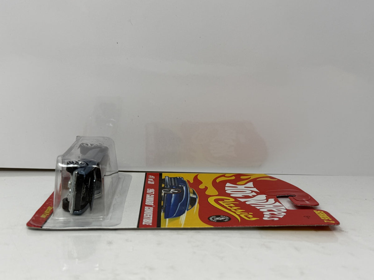 Hot Wheels Classics Series 2 1967 Camaro Convertible 1:64 Diecast Steel Blue