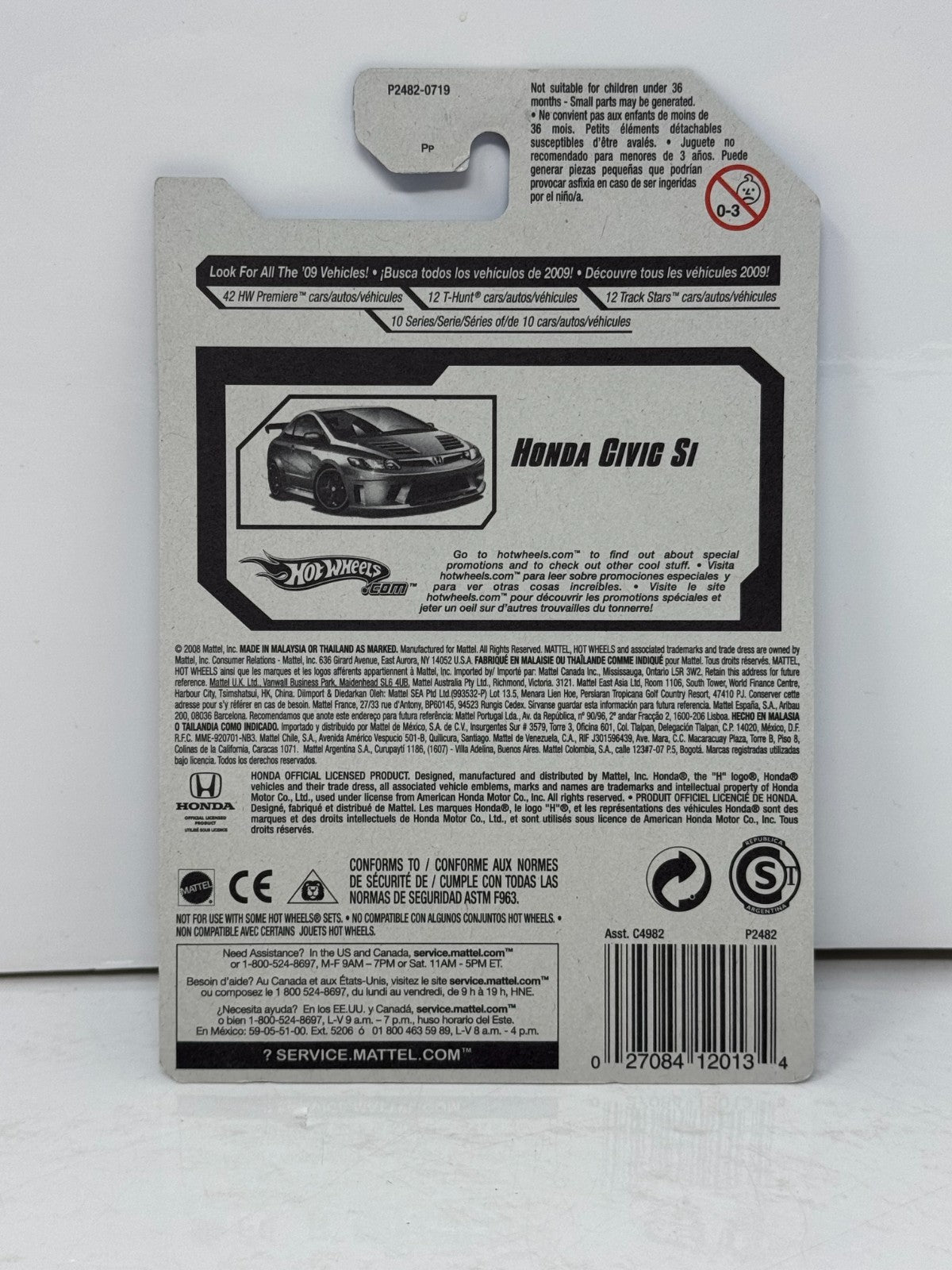 Hot Wheels Modified Rides Honda Civic Si JDM 1:64 Diecast