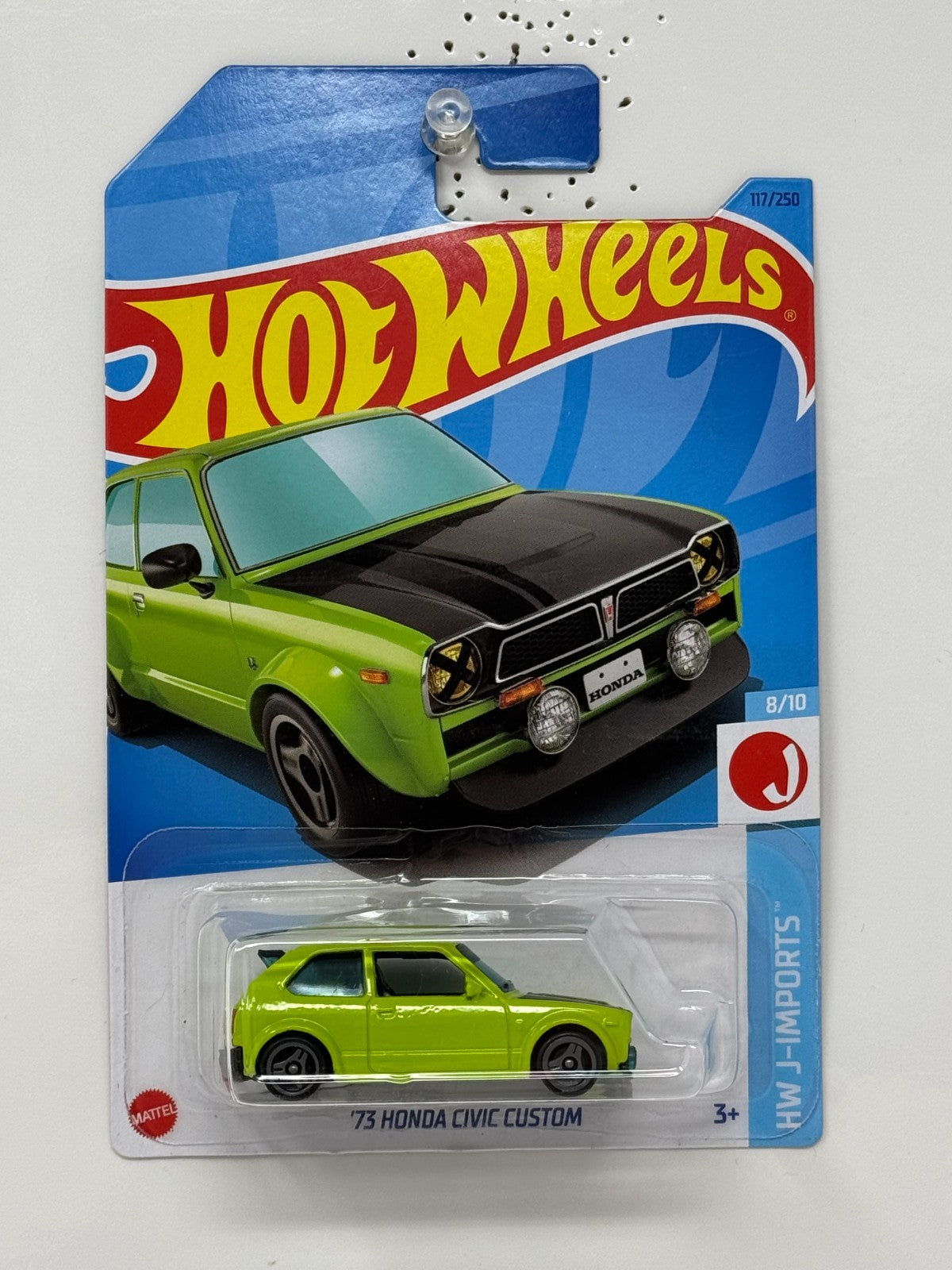 Hot Wheels HW J-Imports 1973 Honda Civic Custom JDM 1:64 Diecast