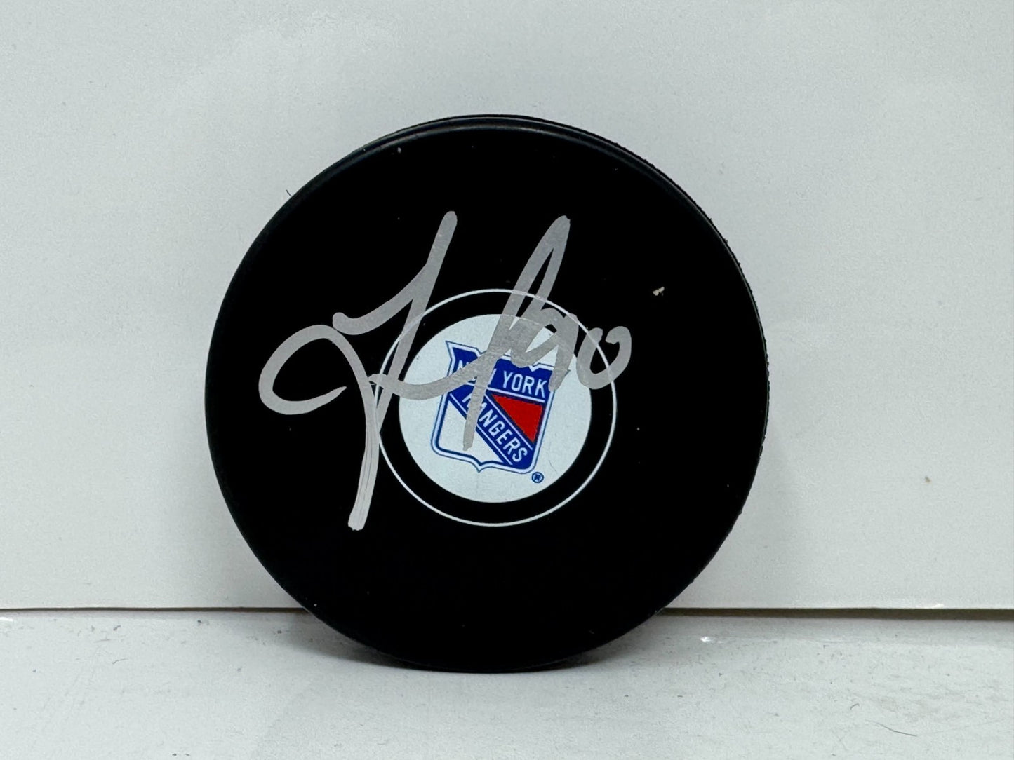 Vladislav Namestnikov New York Rangers Signed NHL Autograph Puck Silver Auto