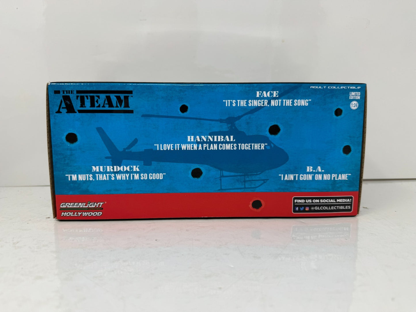 Greenlight Hollywood The A-Team 1983 GMC Vandura 1:24 Diecast