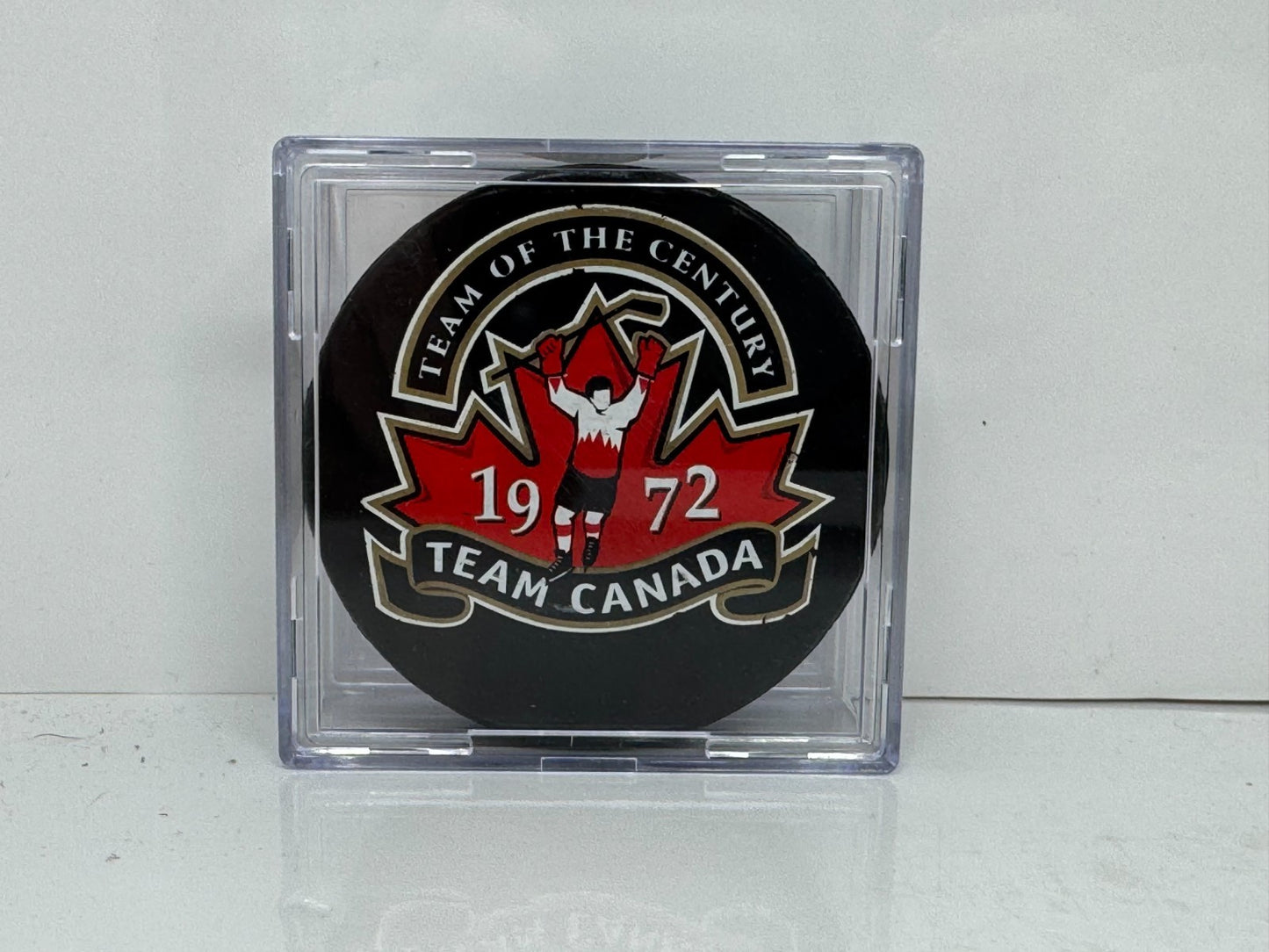 Bobby Clarke Team Canada 1972 Summit Series Commemorative Hockey Puck