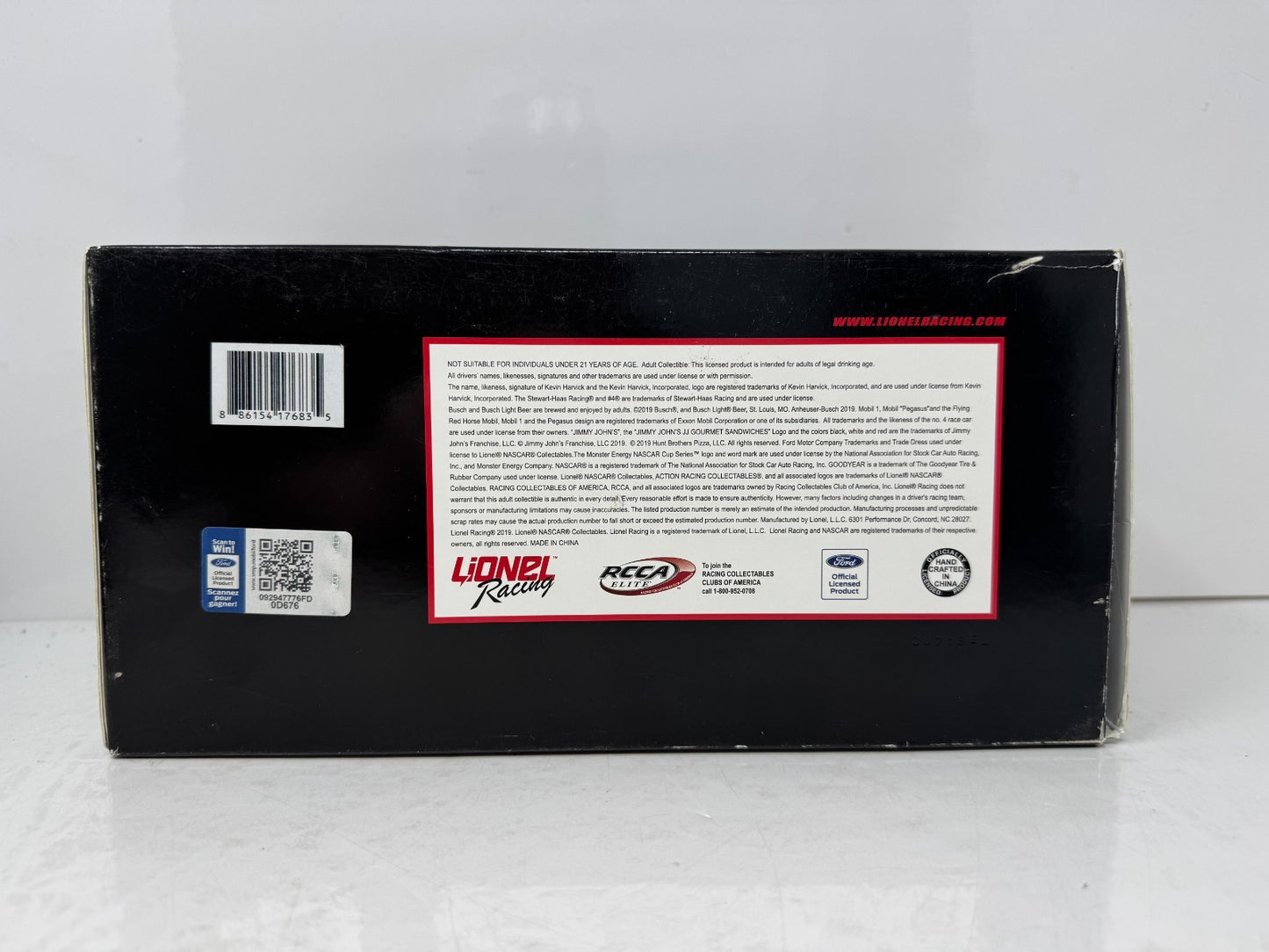 Lionel Racing Nascar #4 Kevin Harvick Busch Mustang 1:24 Diecast Liquid Color 1 of 72
