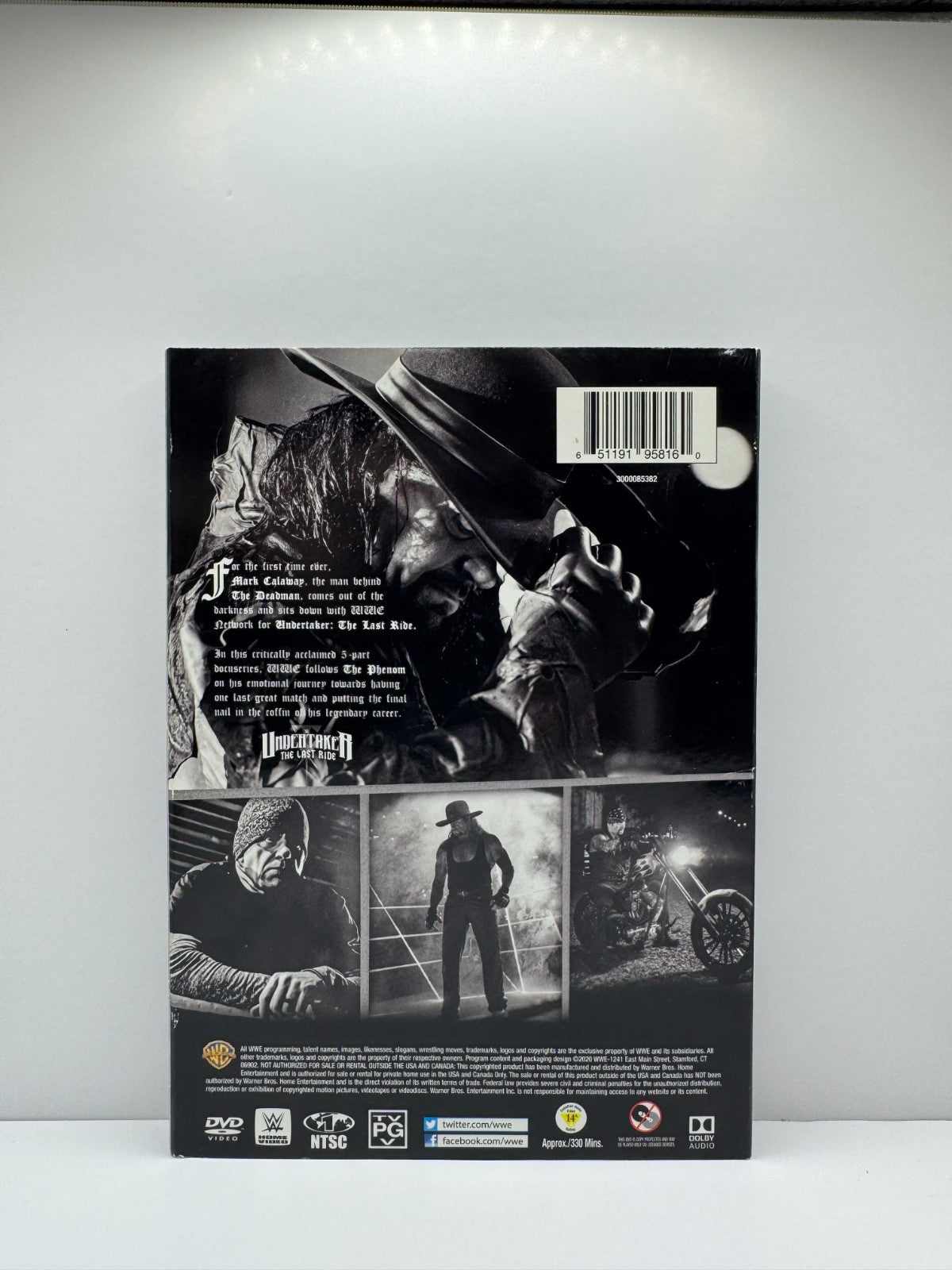 WWE: Undertaker The Last Ride (DVD) Undertaker Wrestling
