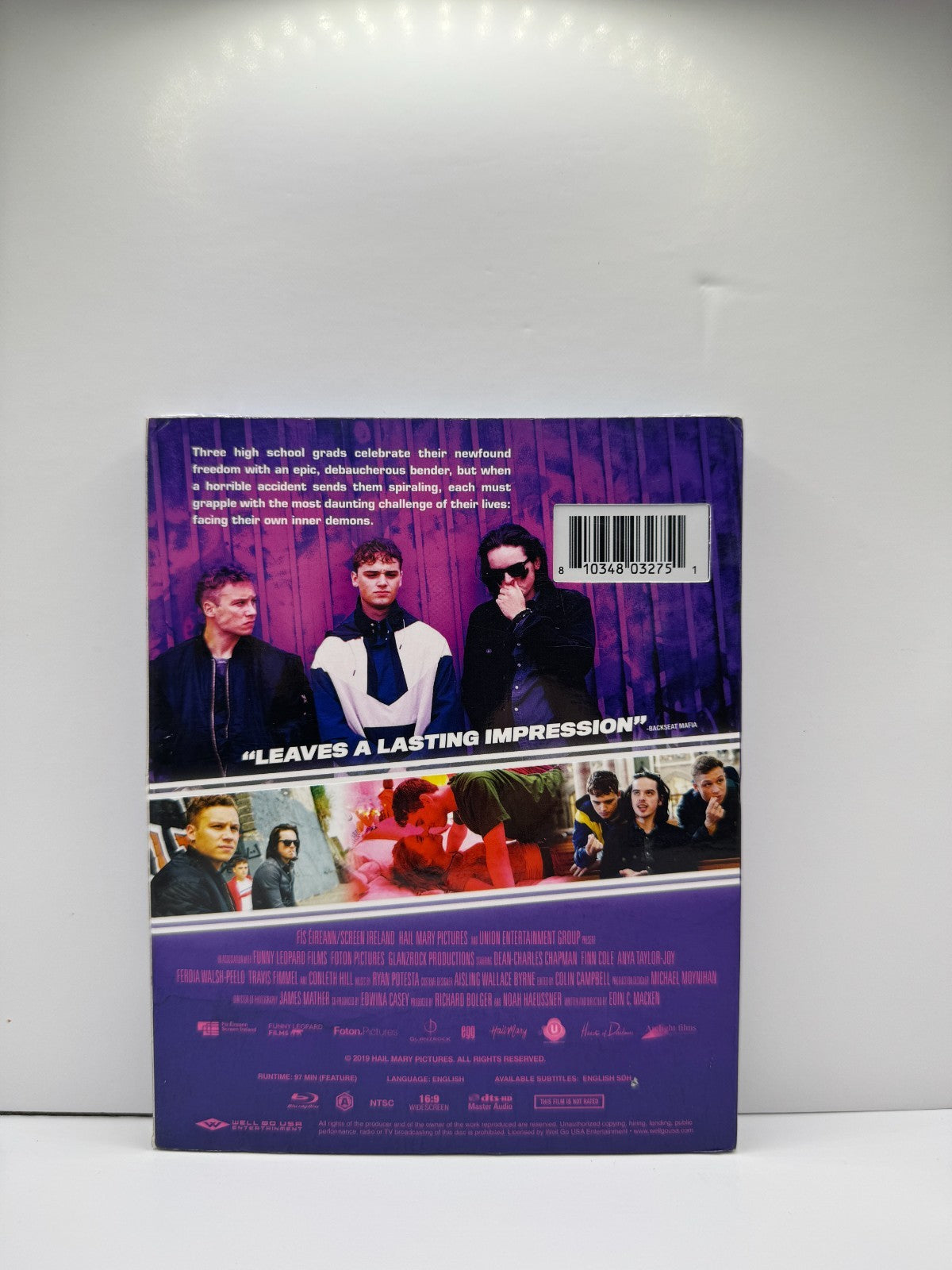 Here Are the Young Men (Blu-ray) Dean-Charles Chapman Drama Sealed