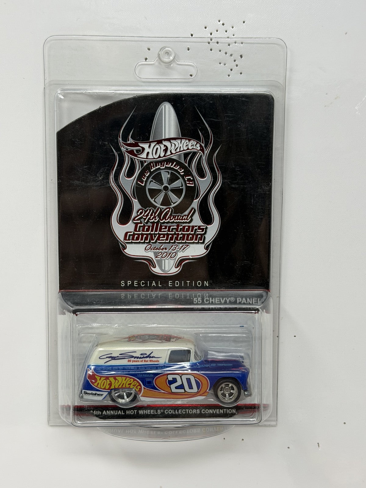 Hot Wheels 2010 24th Collectors Convention 1955 Chevy Panel 1:64 Diecast