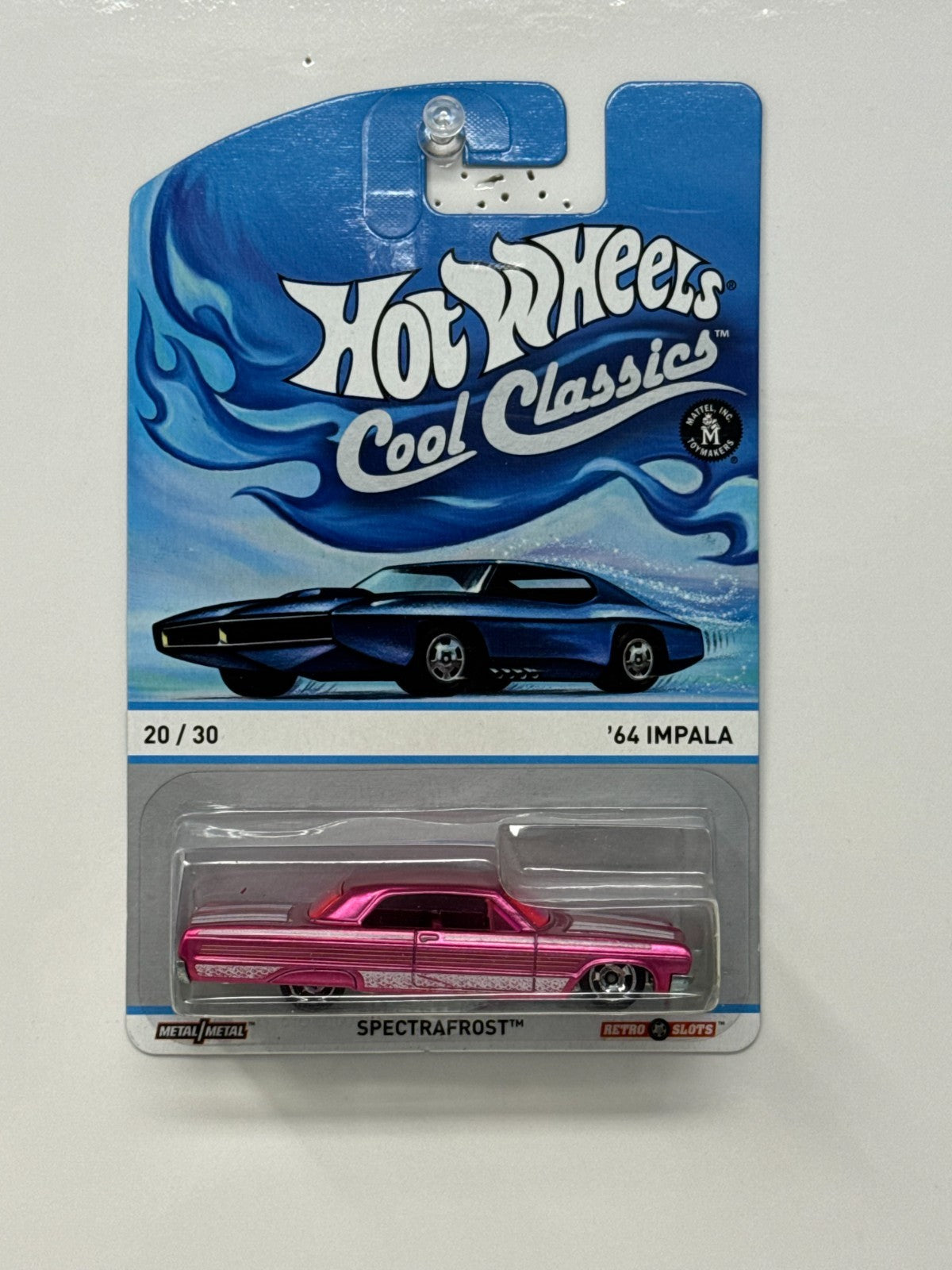 Hot Wheels Cool Classics Custom 1964 Chevy Impala Spectrafrost 1:64 Diecast
