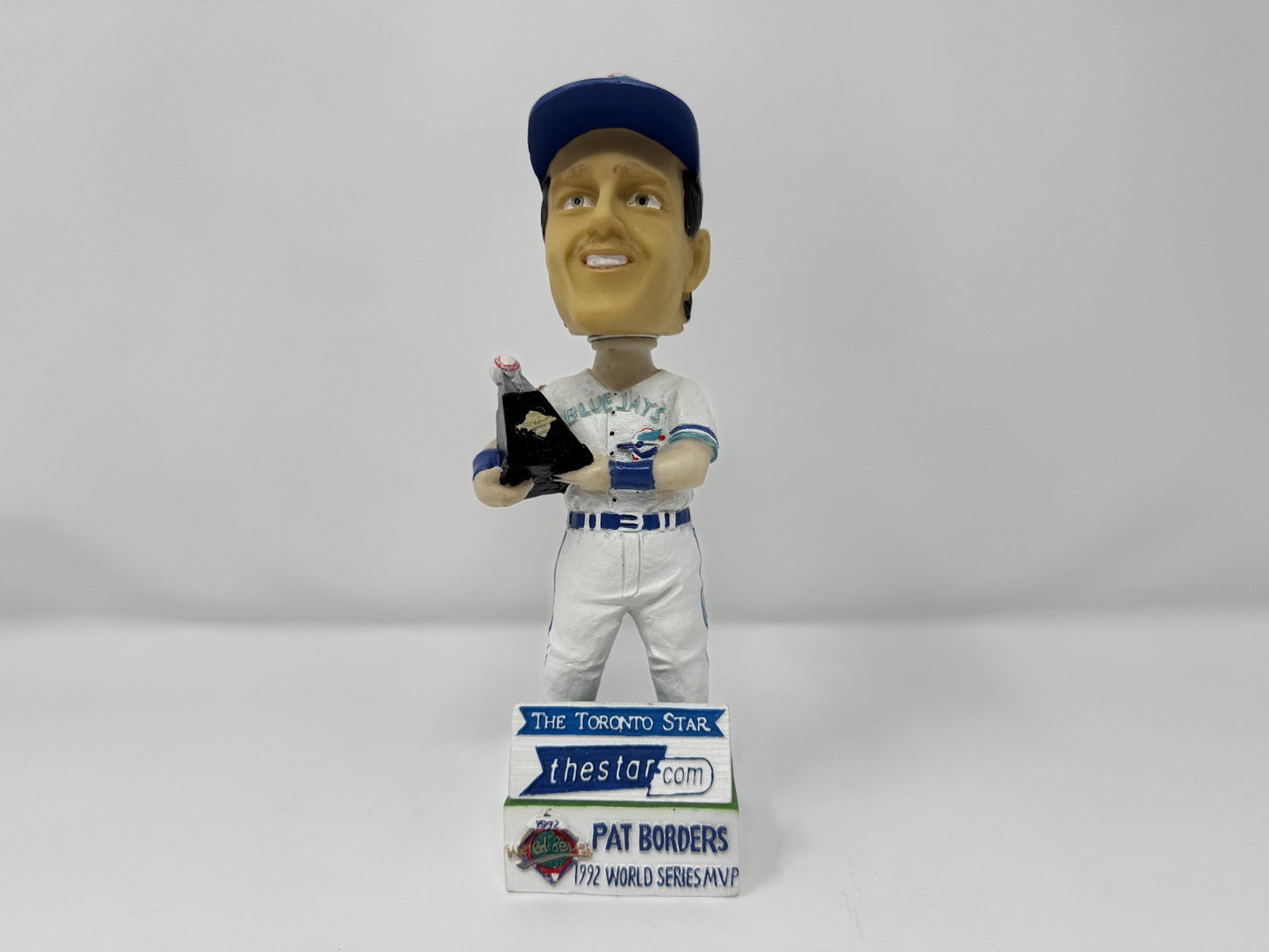 Toronto Blue Jays Pat Borders "1992 World Series MVP" Bobblehead MLB Baseball