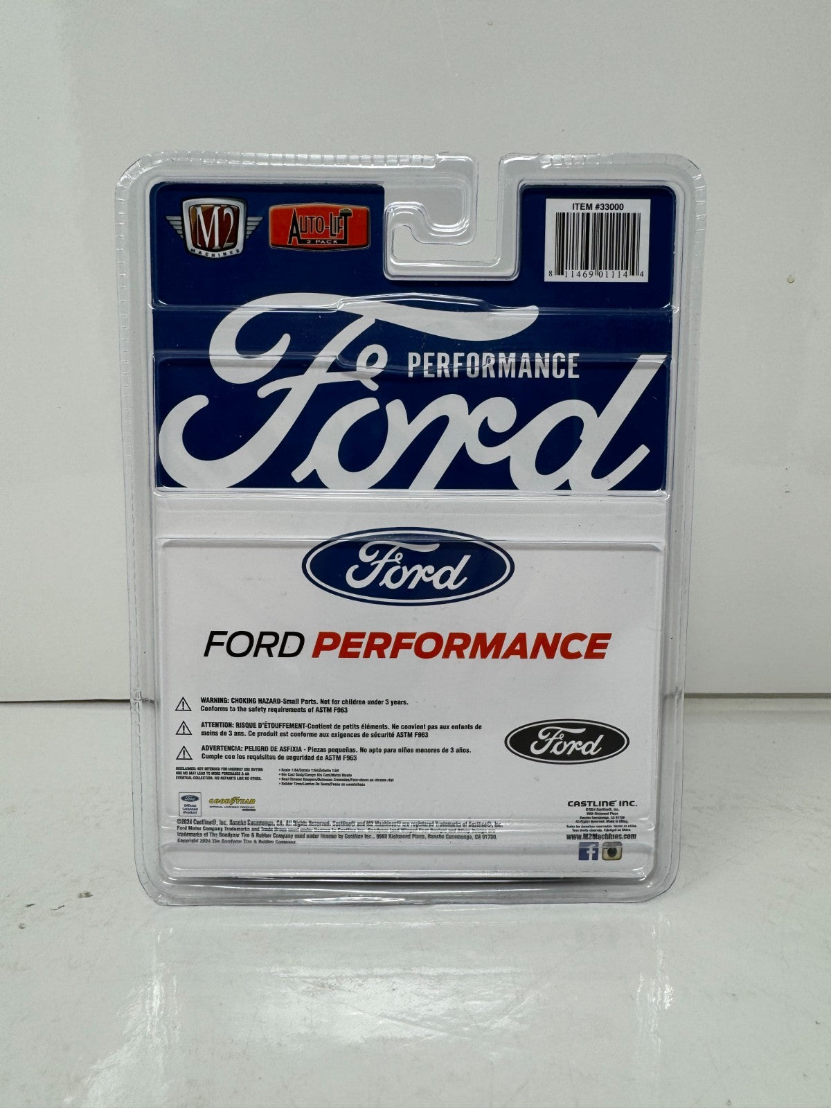 M2 Machines Auto Lift 1987 Ford Mustang GT Custom 1:64 Diecast