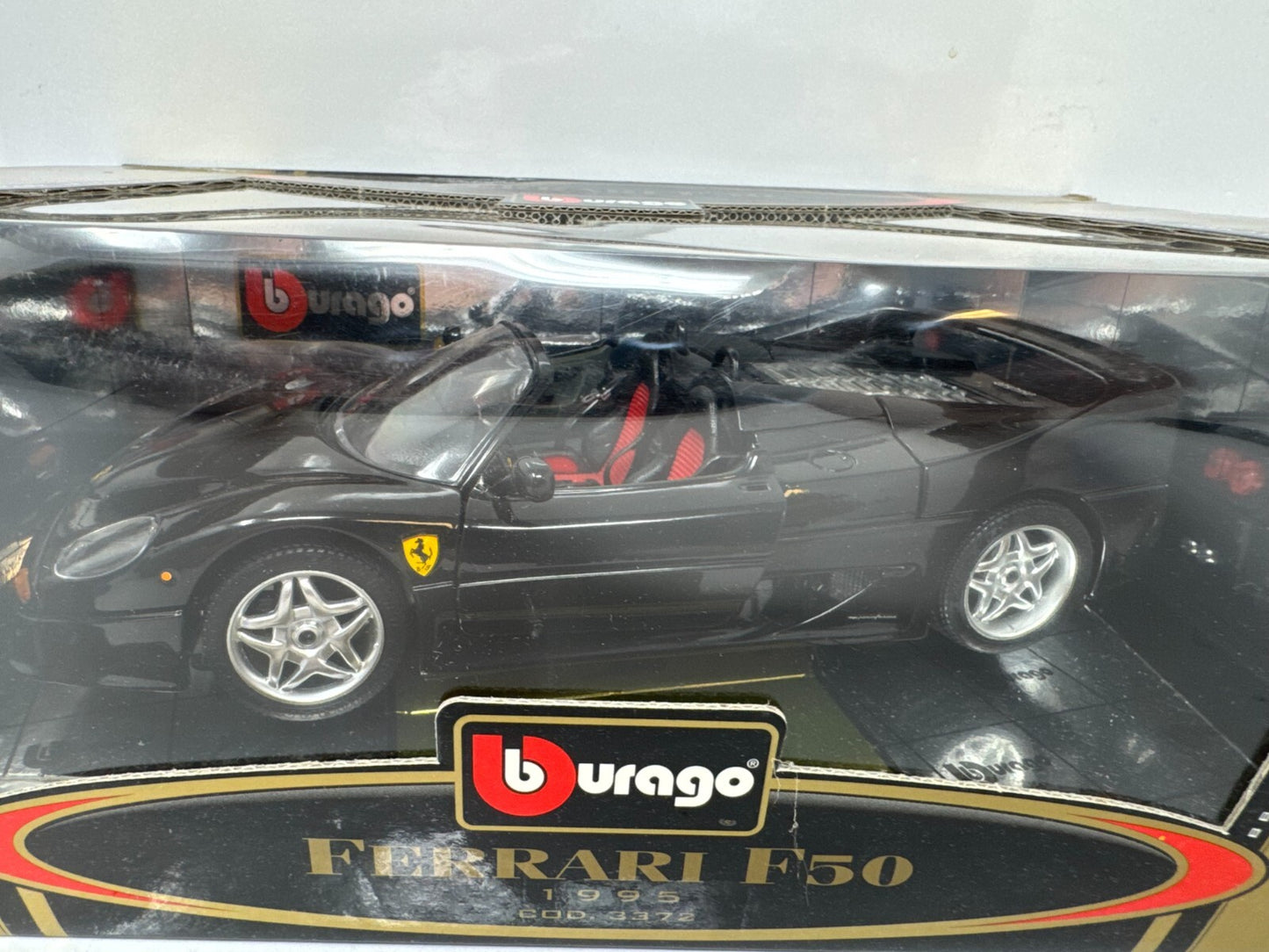 Bburago 1995 Ferarri F50 Gold Collection 1:18 Diecast