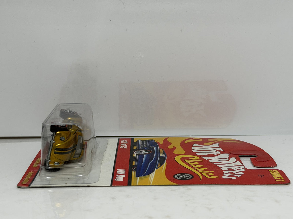 Hot Wheels Classics Series 1 Volkswagen VW Bug 1:64 Diecast Gold