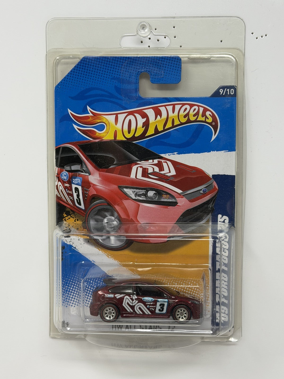 Hot Wheels Super Treasure Hunt 2009 Ford Focus RS HW All Stars 1:64 Diecast STH