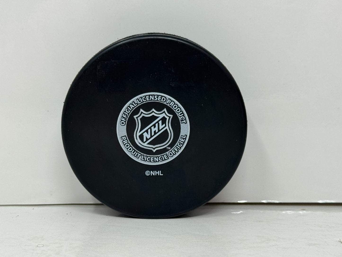 Mike Comrie New York Islanders Signed NHL Autograph Puck Silver Auto