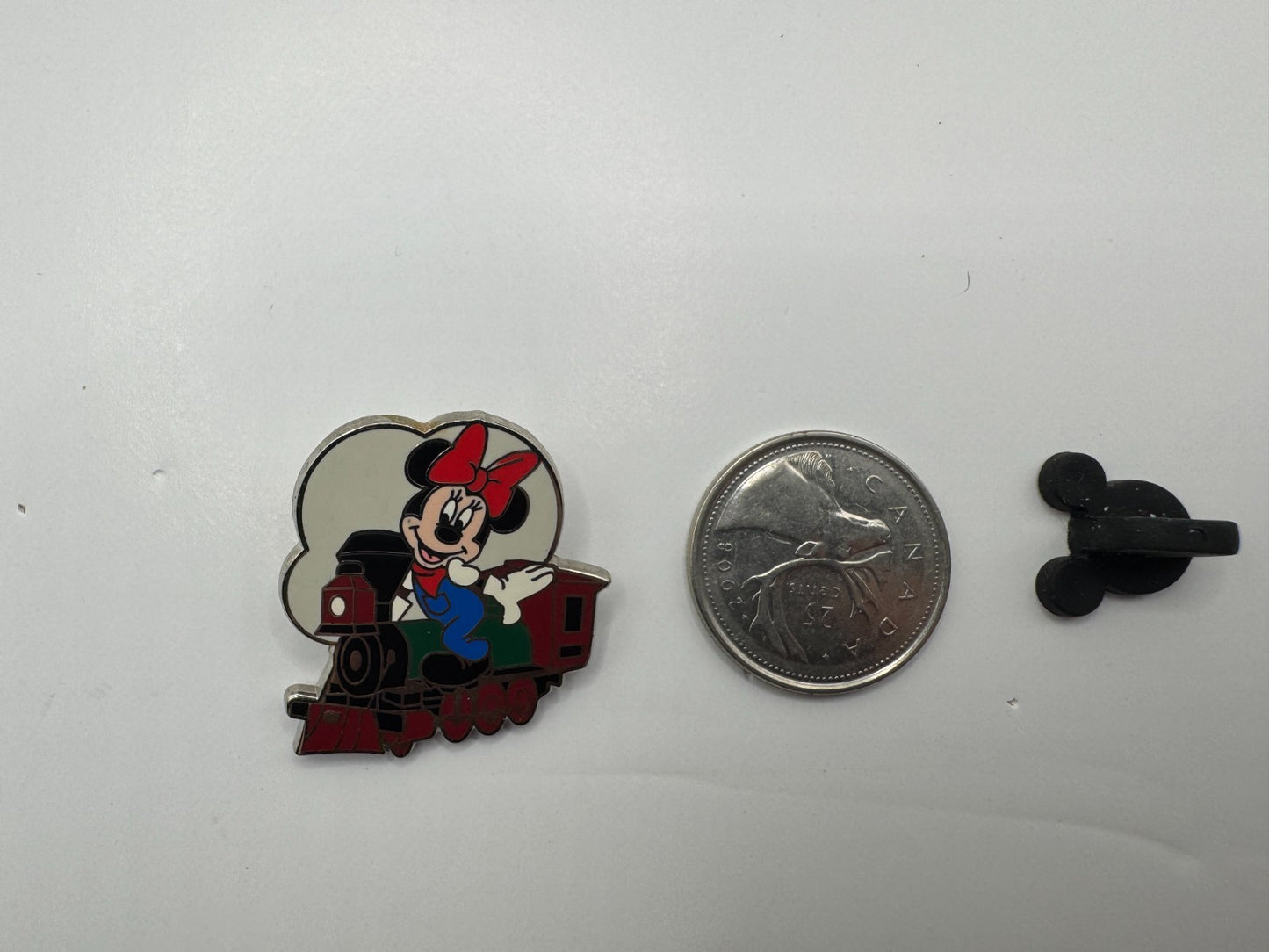 Disney Minnie Mouse Train Engineer Locomotive Trading Pin DC2S2