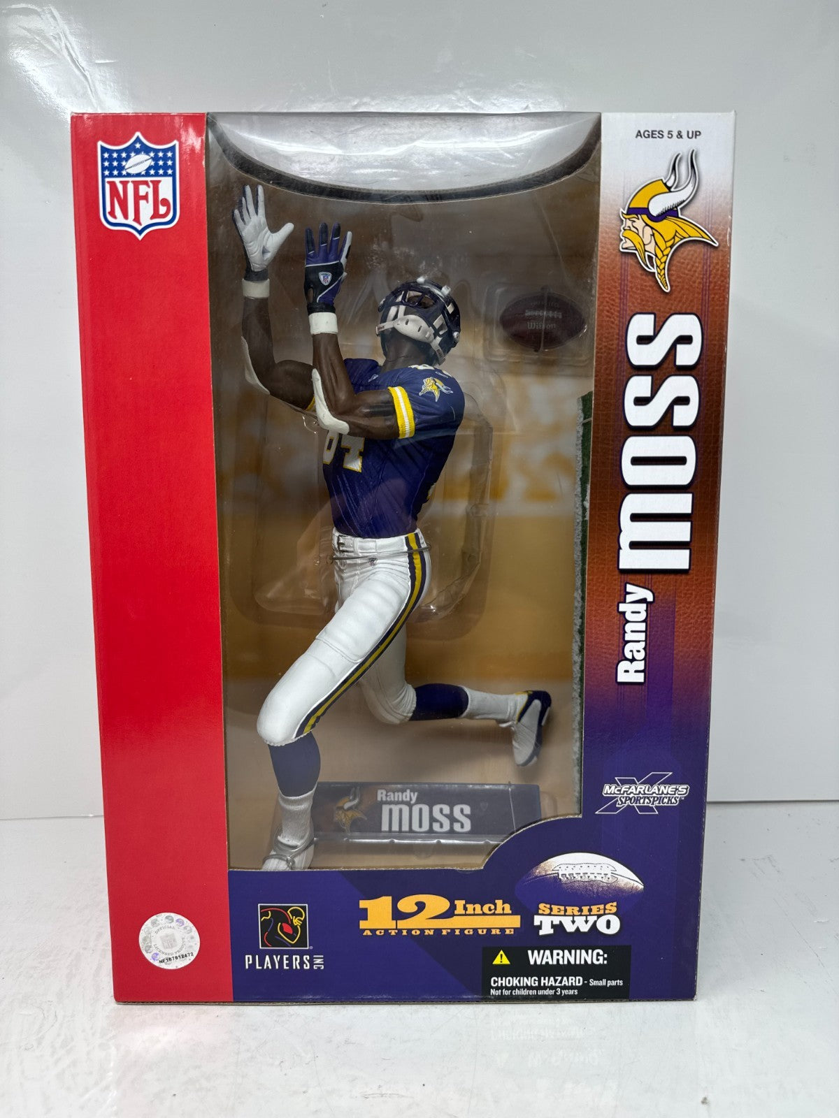 McFarlane NFL Randy Moss Minnesota Vikings 12" Inch Football Figure