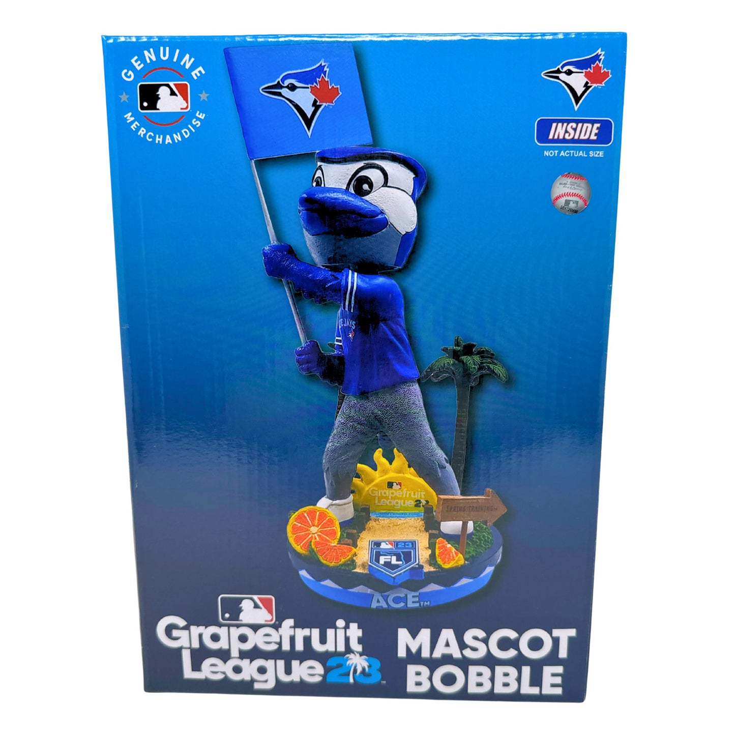 FOCO MLB Toronto Blue Jays ACE Mascot Grapefruit League 2023 Bobblehead
