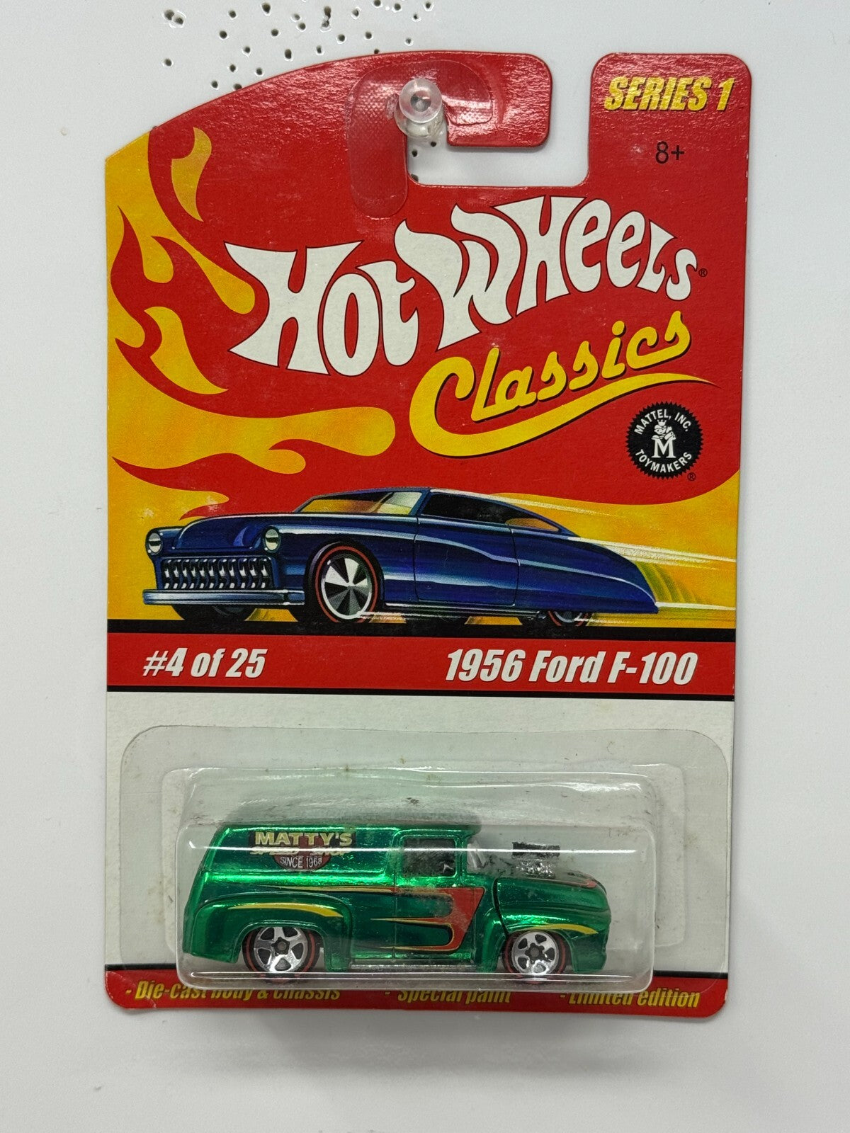 Hot Wheels Classics 1956 Ford F-100 Truck Series 1 1:64 Diecast