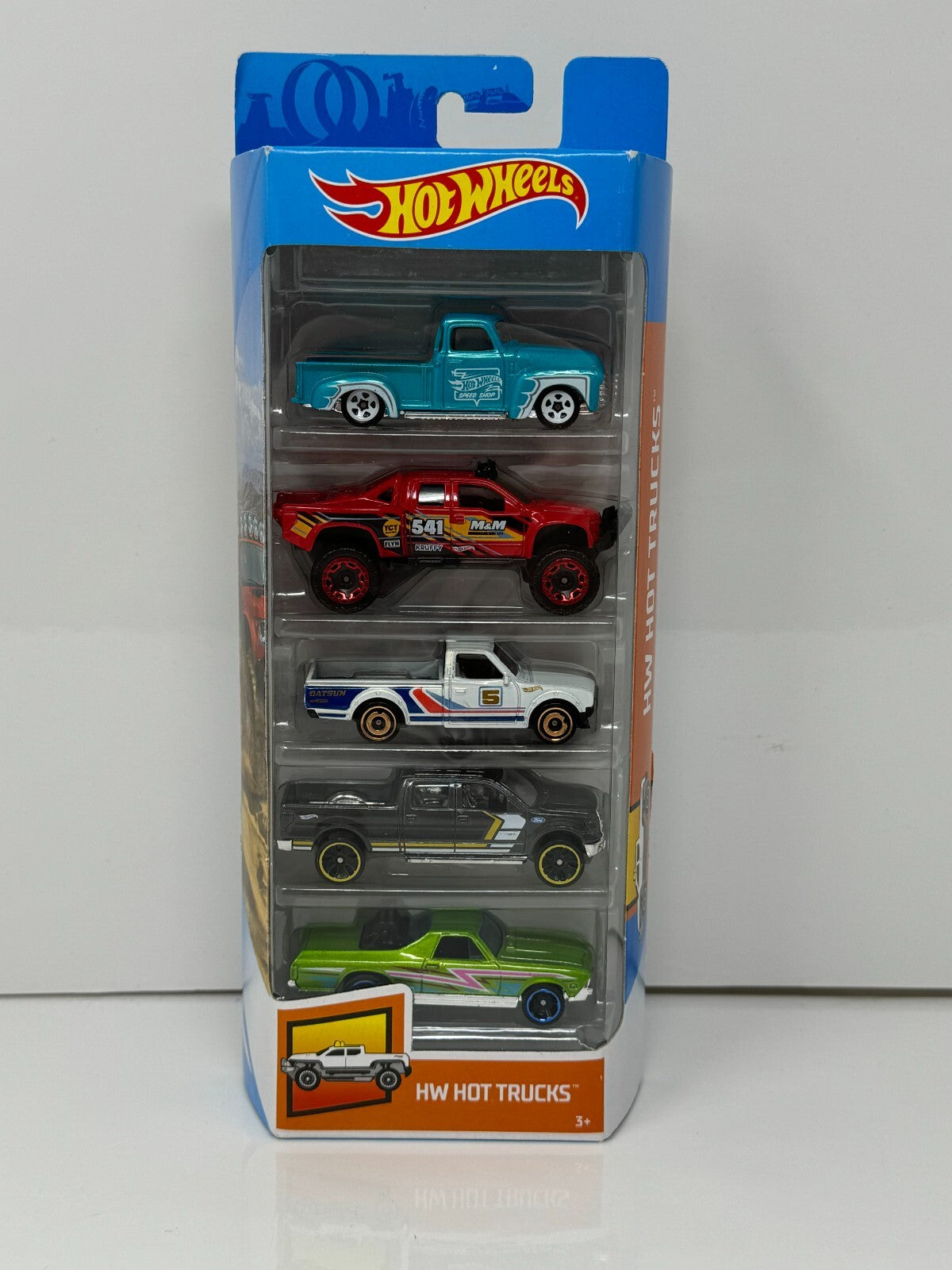Hot Wheels HW Hot Trucks 5-Pack Gift Set 1:64 Diecast