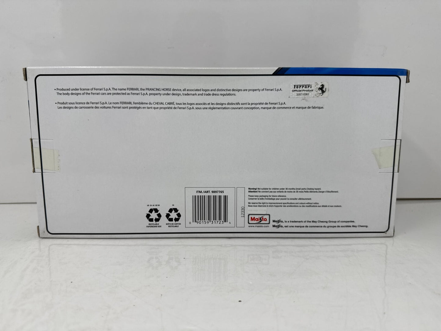 Maisto Ferrari 296 GTB Assetto Fiorano Special Edition 1:18 Diecast