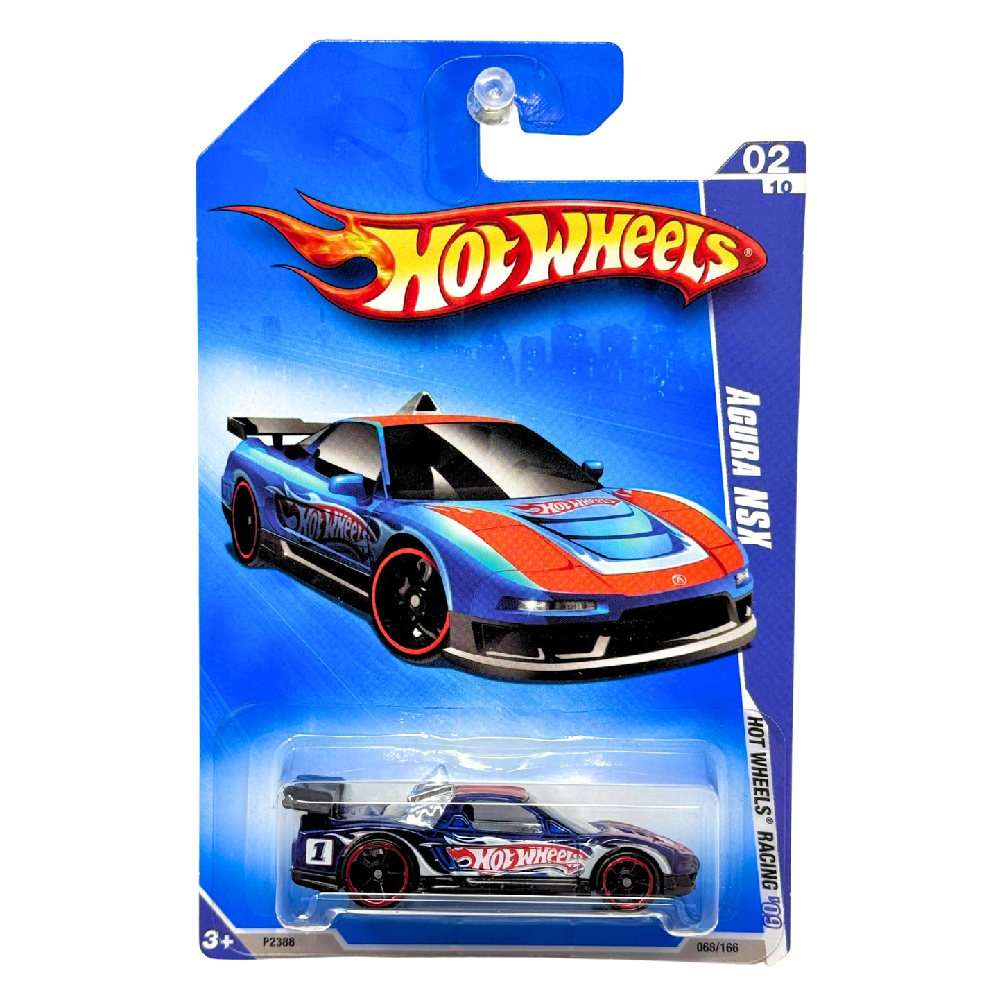 Hot Wheels Racing 2009 Acura NSX JDM 1:64 Diecast Blue