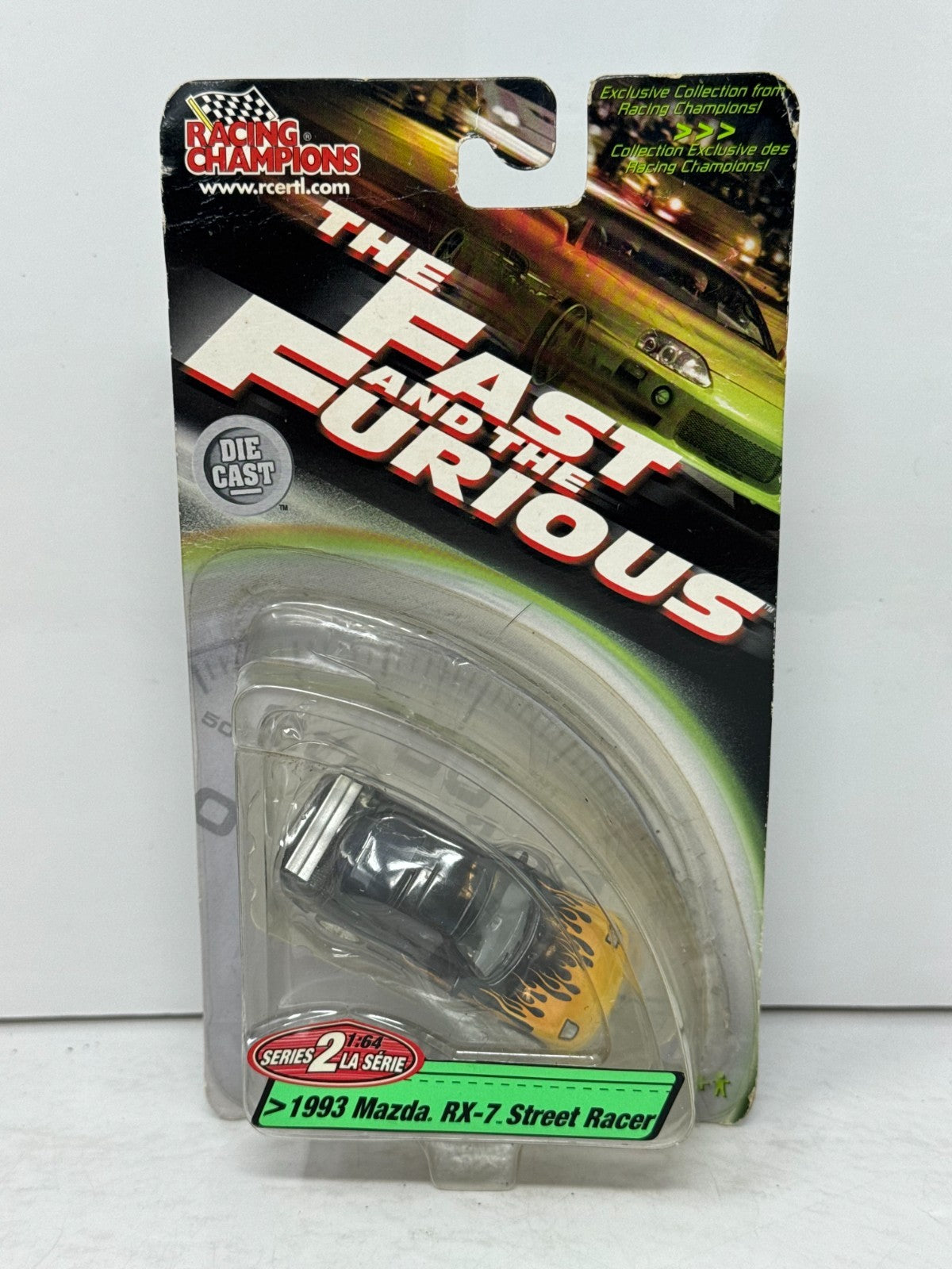 Racing Champions The Fast and the Furious 1993 Mazda RX-7 Series 2 1:64 Diecast