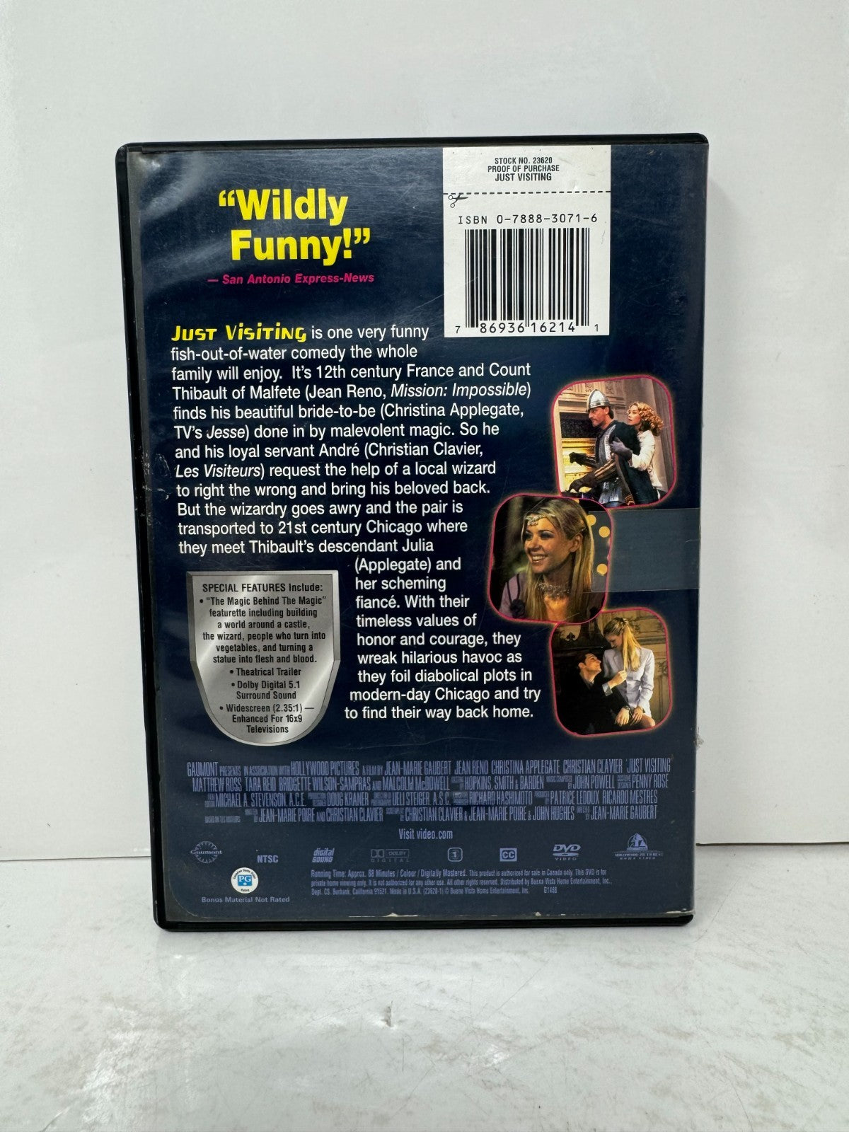 Just Visiting (DVD) Comedy Good Condition!!!