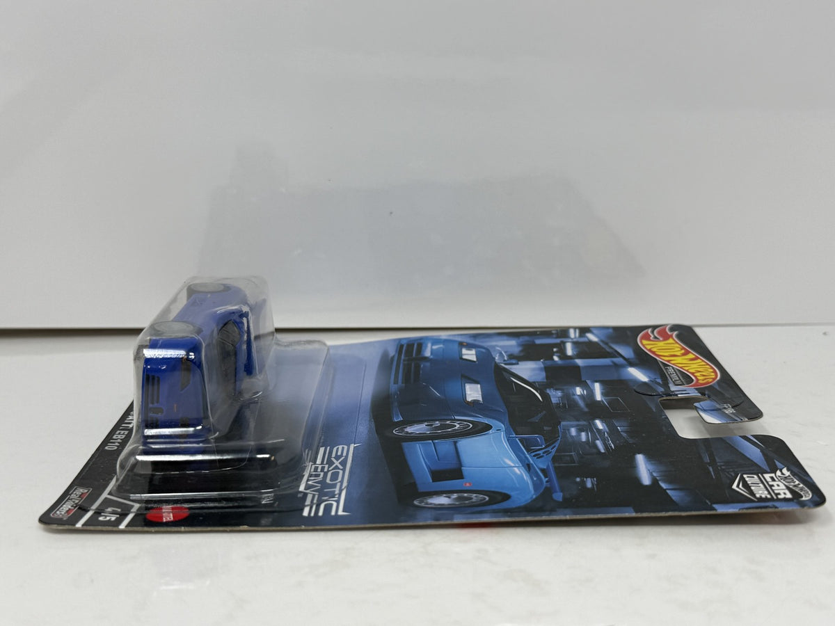 Hot Wheels Premium Exotic Envy 1994 Bugatti EB110 1:64 Diecast