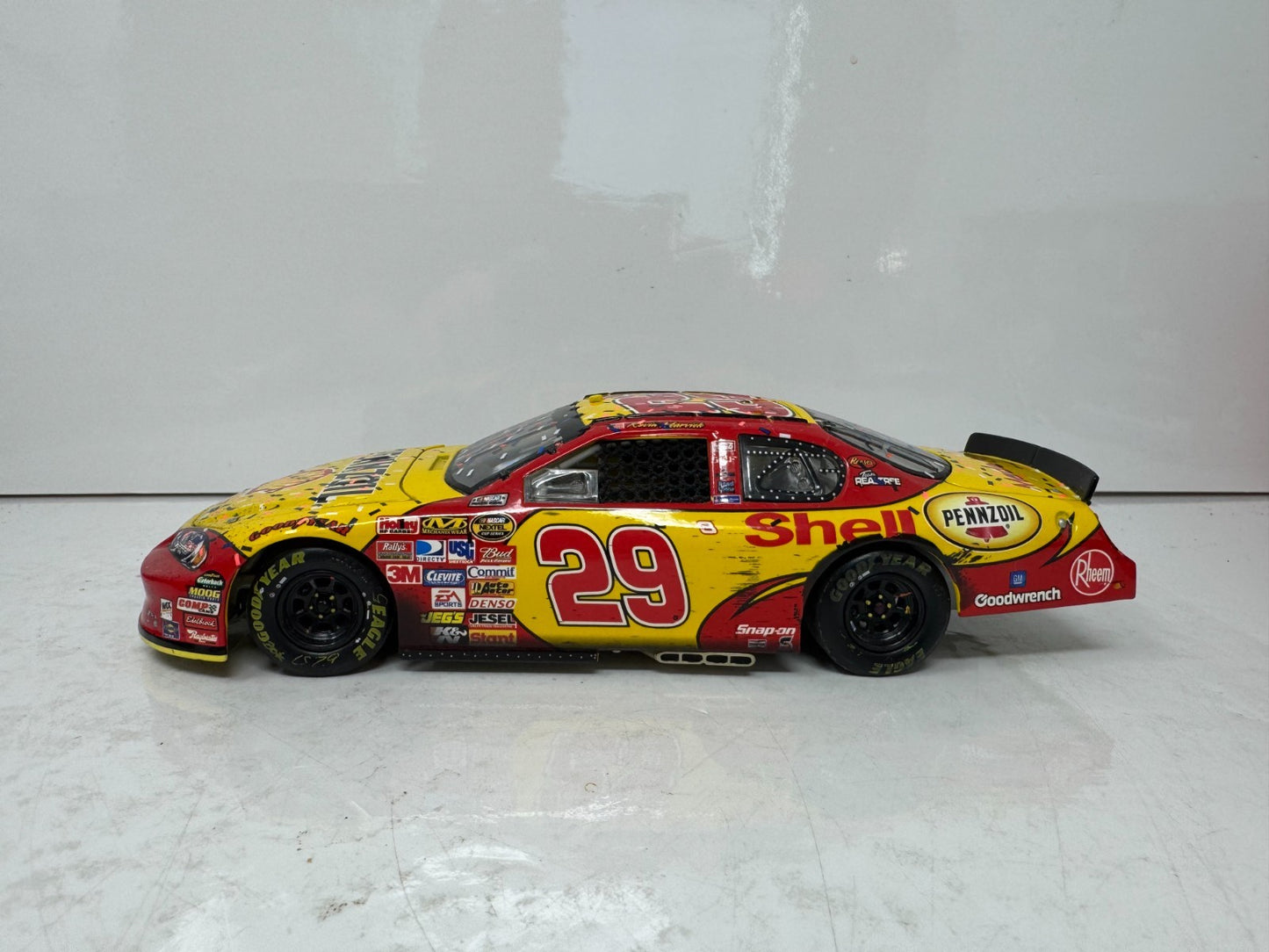 Motorsports Authentics Nascar #29 Kevin Harvick Daytona Raced Win 1:24 Diecast