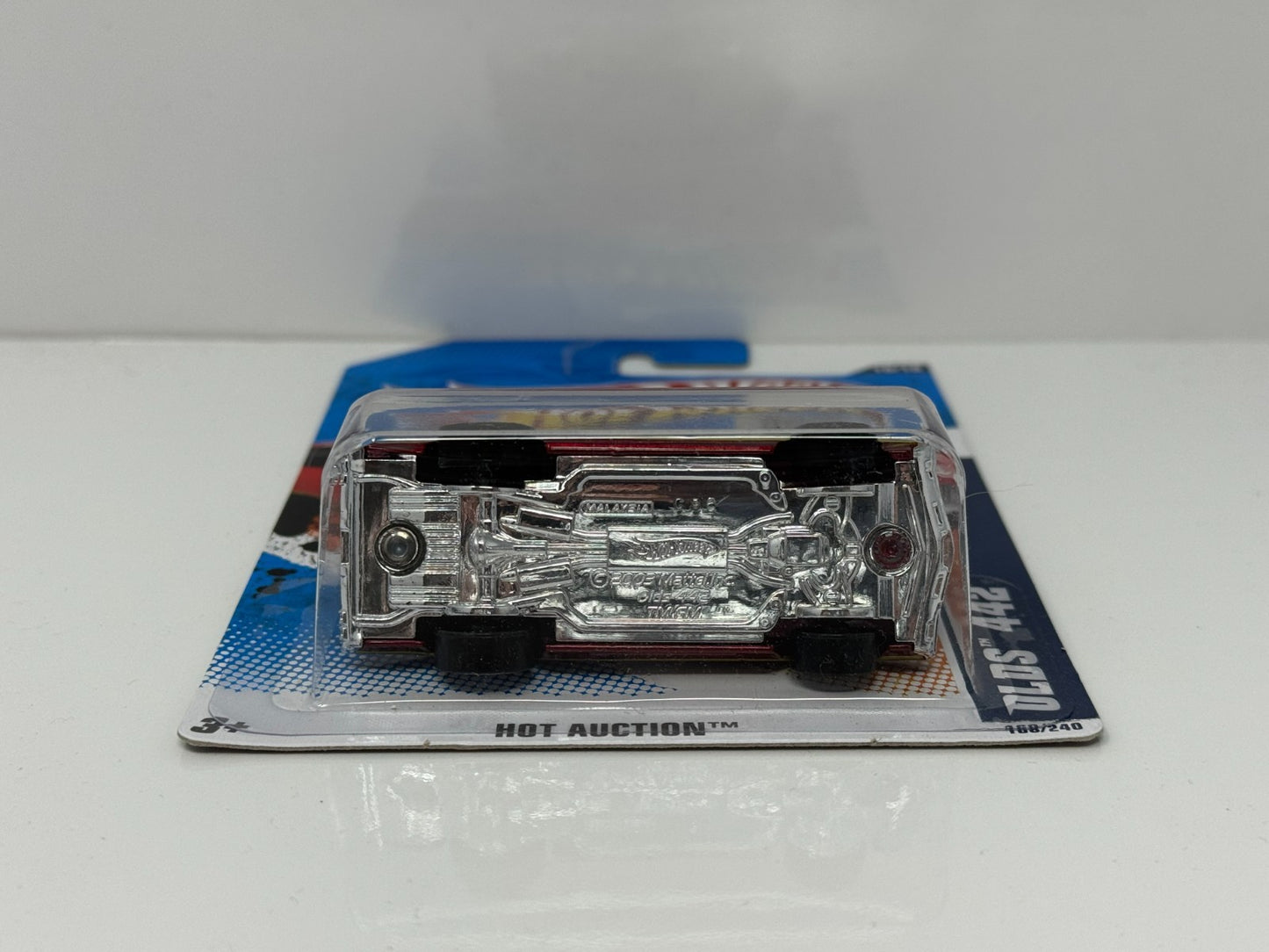Hot Wheels Hot Auction 1970 Oldsmobile 442 1:64 Diecast Factory Sealed Red
