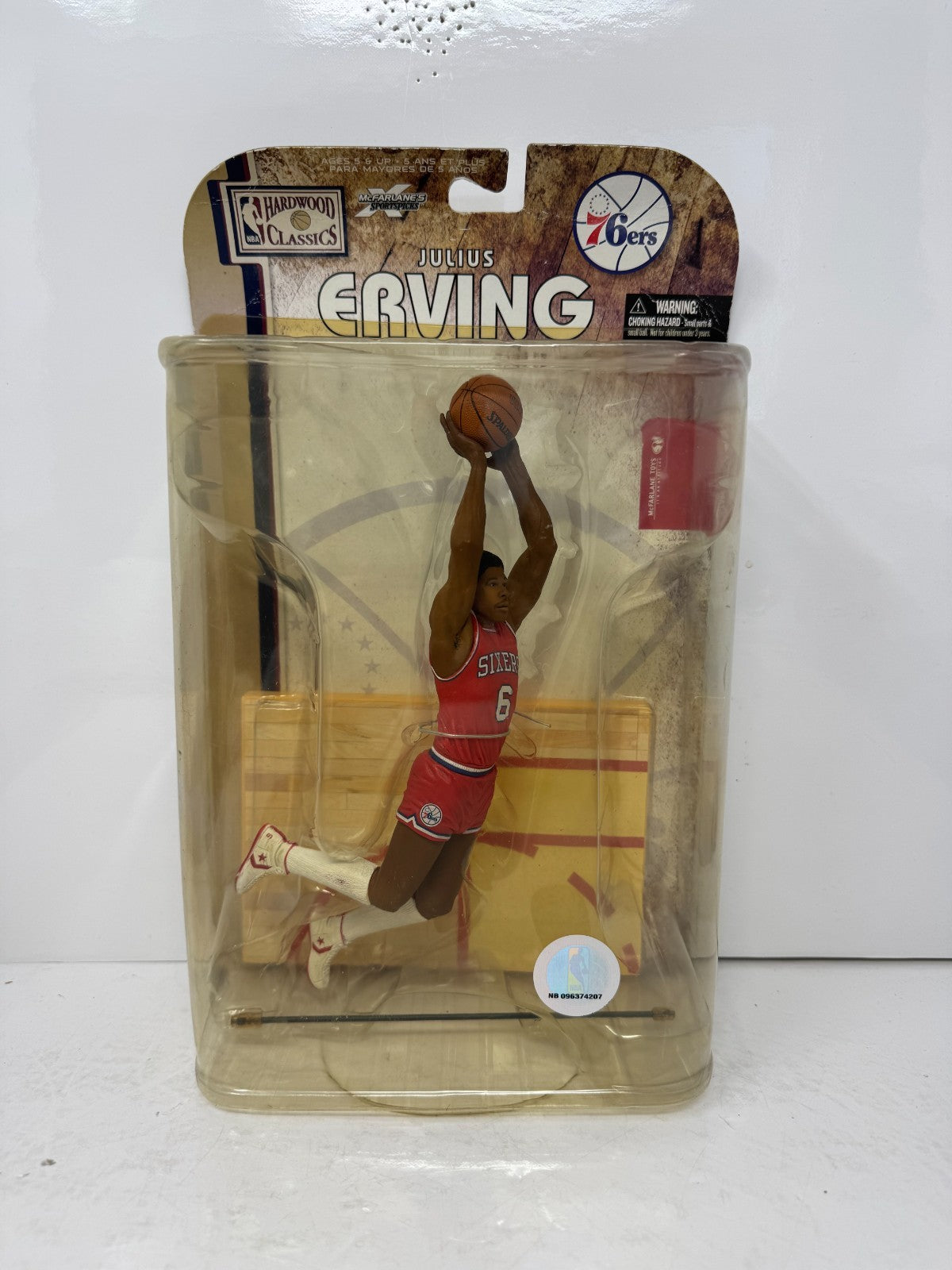 McFarlane NBA Julius Erving Philadelphia 76ers NBA Legends Series 4 Figure