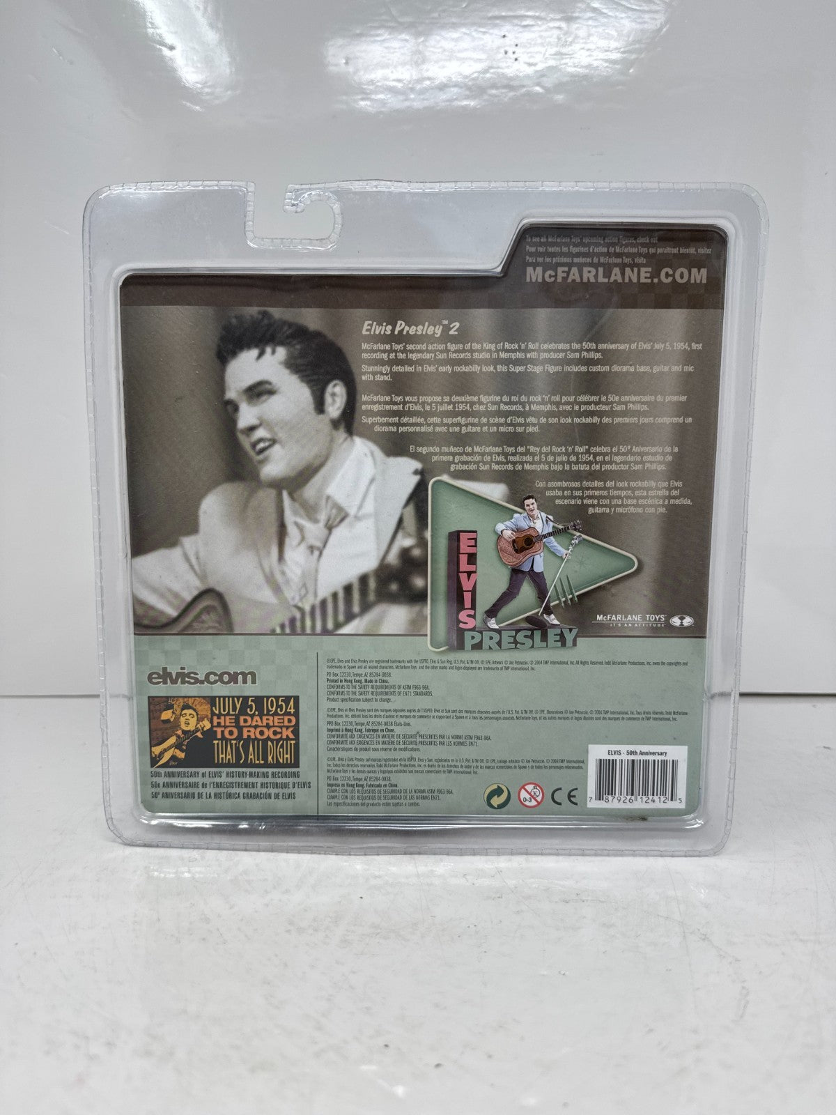 McFarlane Elvis Presley 50th Anniversary King Of Rock N Roll Figure