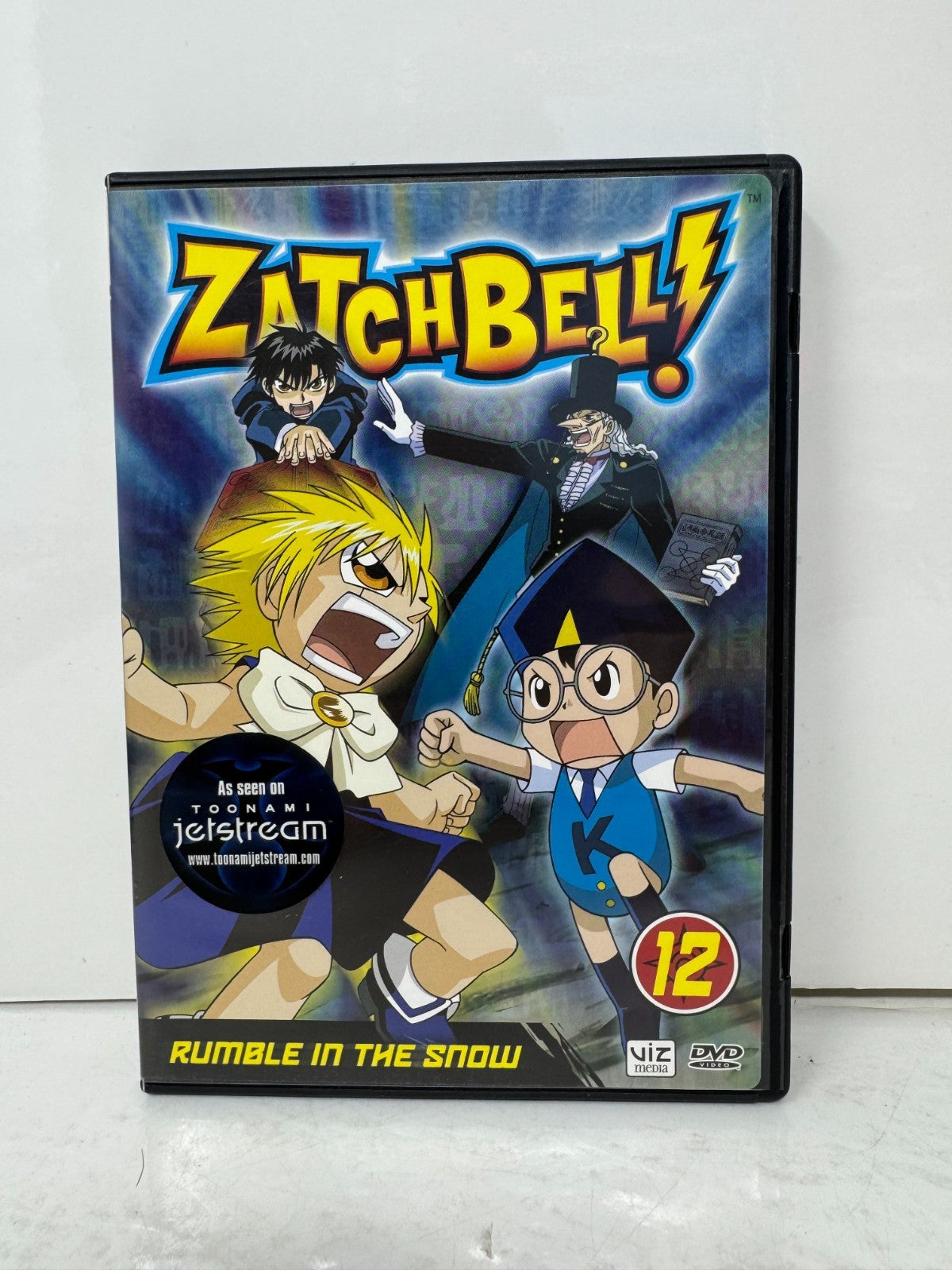 Zatch Bell, Vol. 12: Rumble in the Snow (DVD) Anime Good Condition!!!