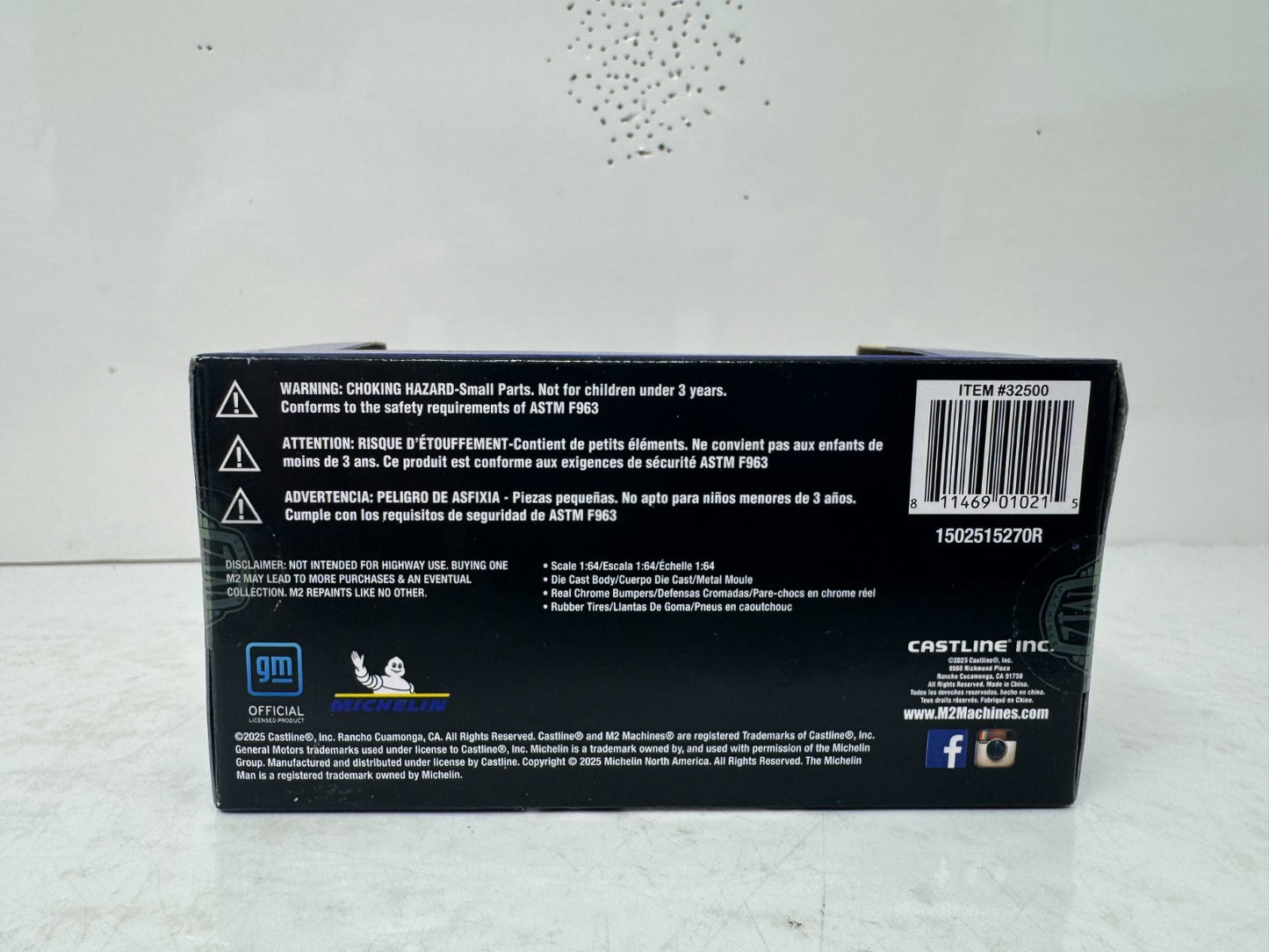 M2 Machines Michelin 1973 Chevrolet Cheyenne Super 30 1:64 Diecast