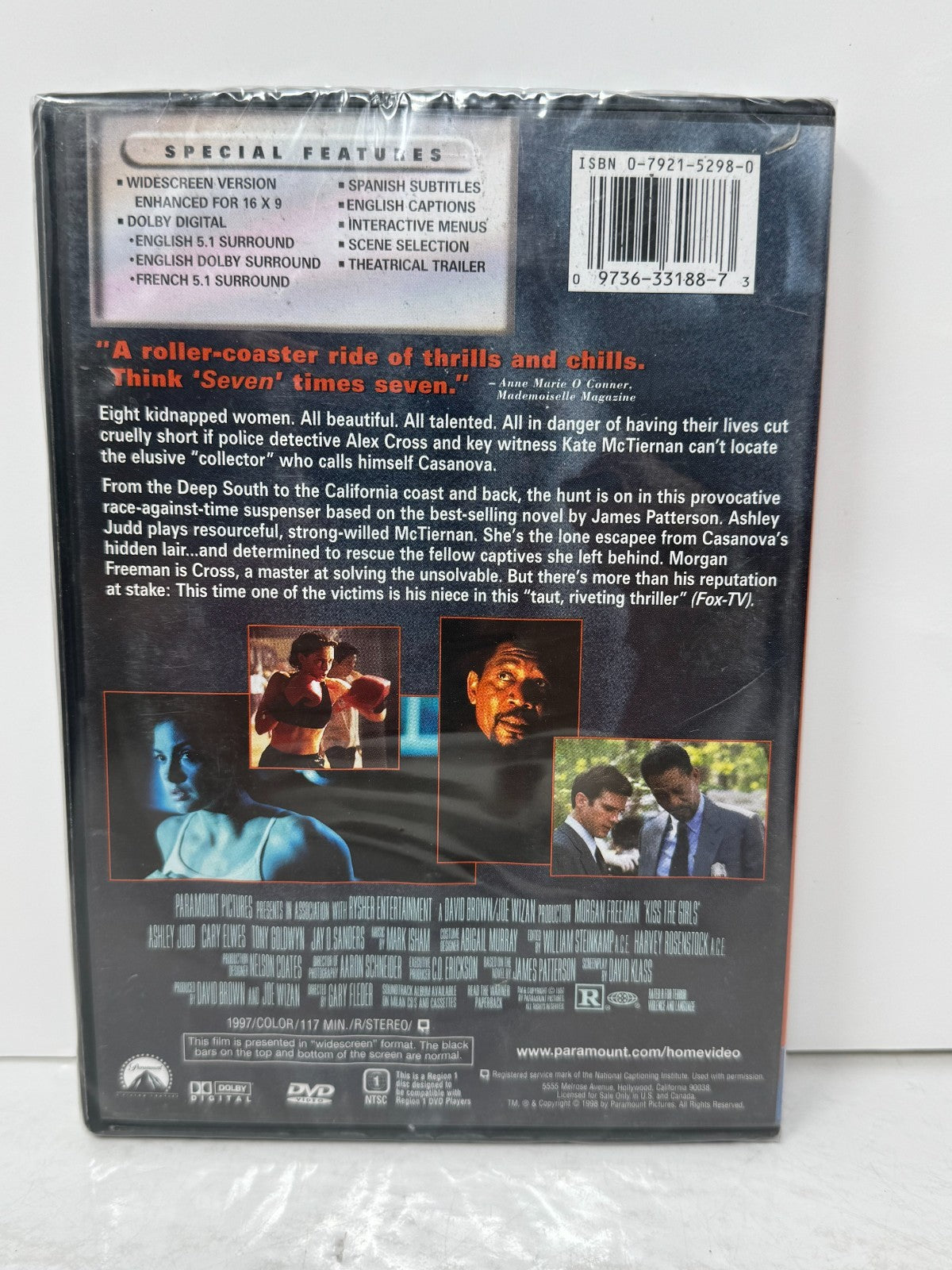 Kiss the Girls (DVD) Thriller Brand New and Sealed!!!