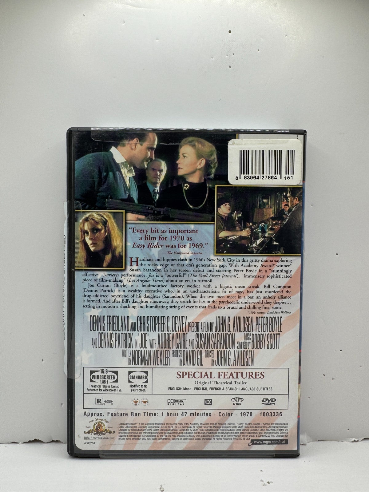 Joe (1970) (DVD) Peter Boyle Drama