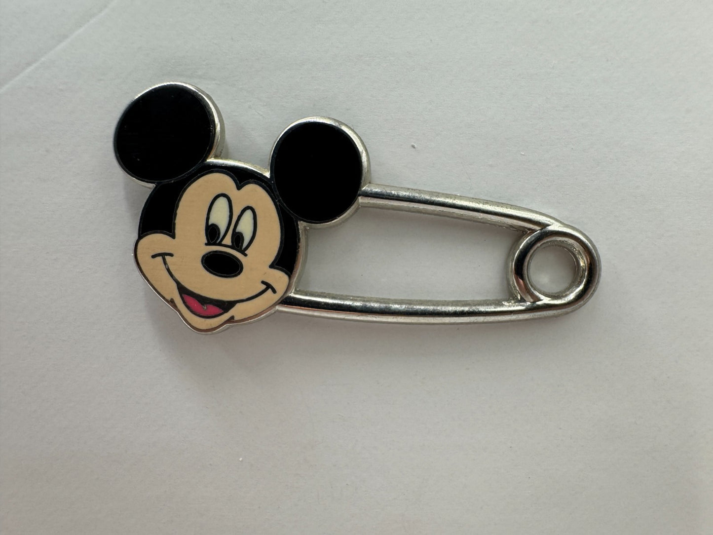 Disney Mickey Mouse Safety Pin Trading Pin DC2S1