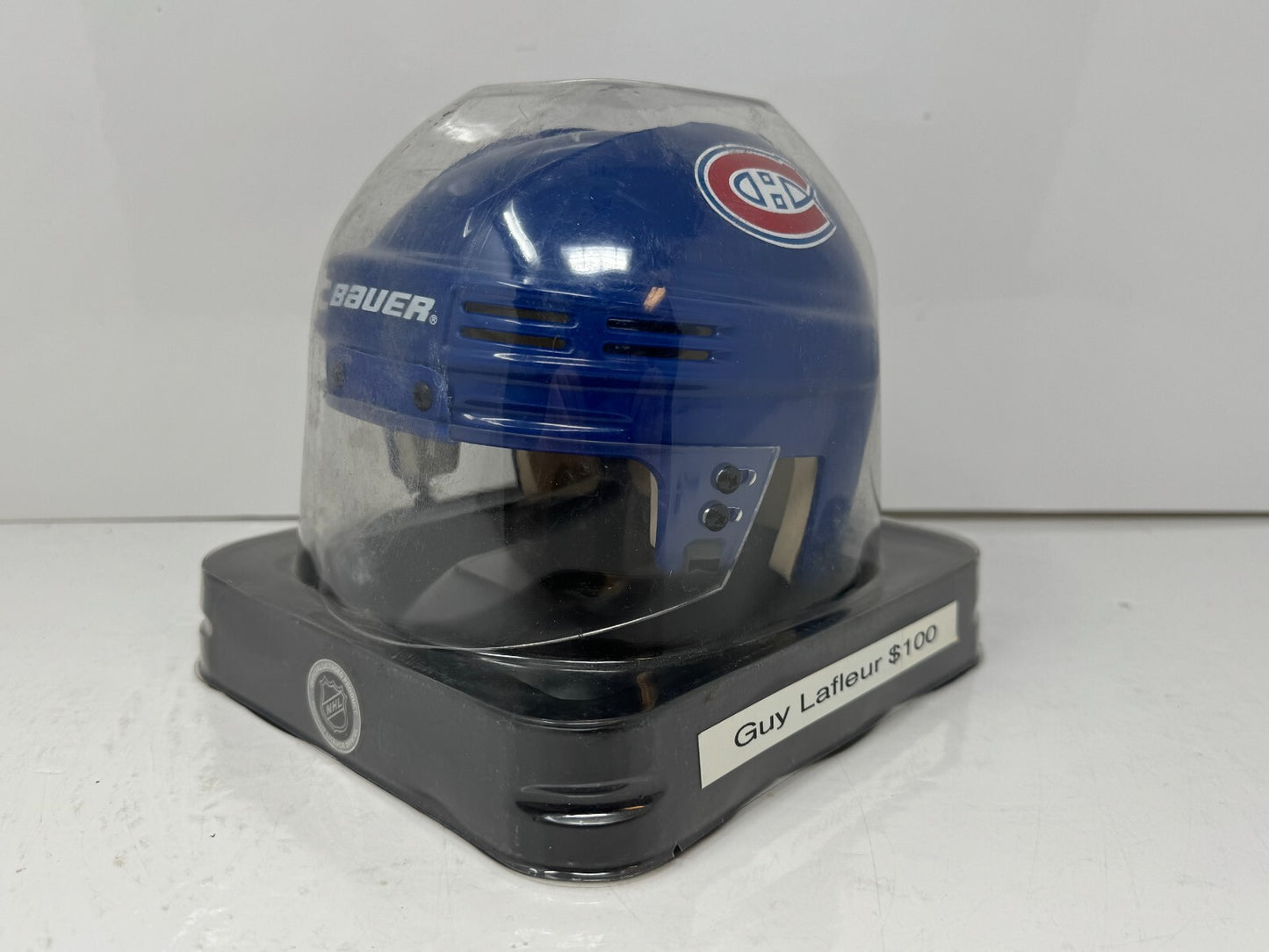 Bauer Montreal Canadiens Mini Helmet with Guy Lafleur Auto