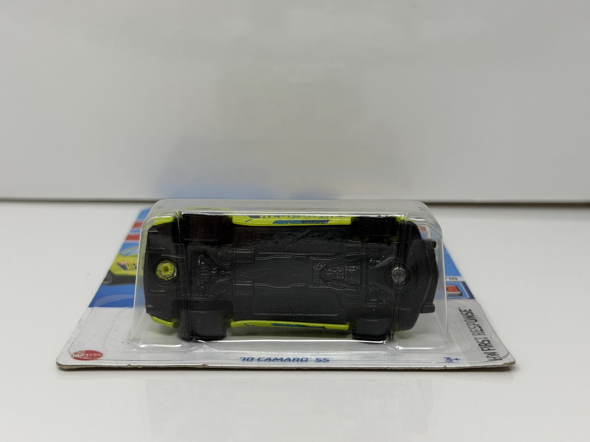 Hot Wheels HW First Response 2010 Chevrolet Camaro SS 1:64 Diecast Lime