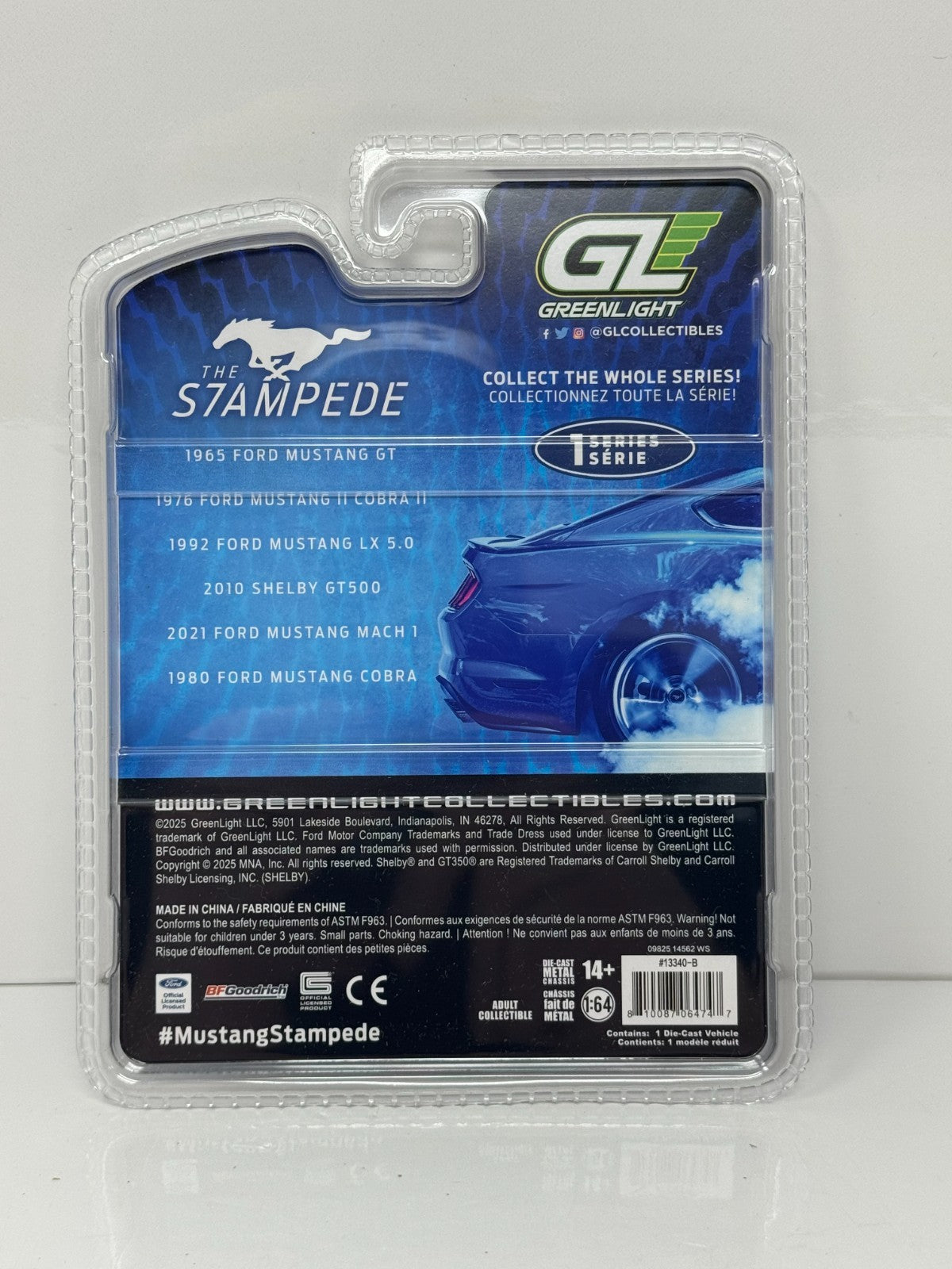 Greenlight Stampede 1976 Ford Mustang II Cobra II 1:64 Diecast