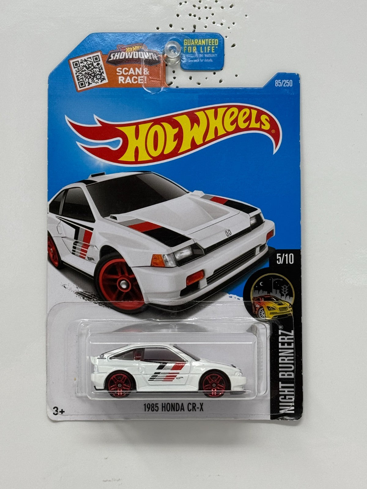 Hot Wheels Night Burnerz 1985 Honda CR-X JDM 1:64 Diecast